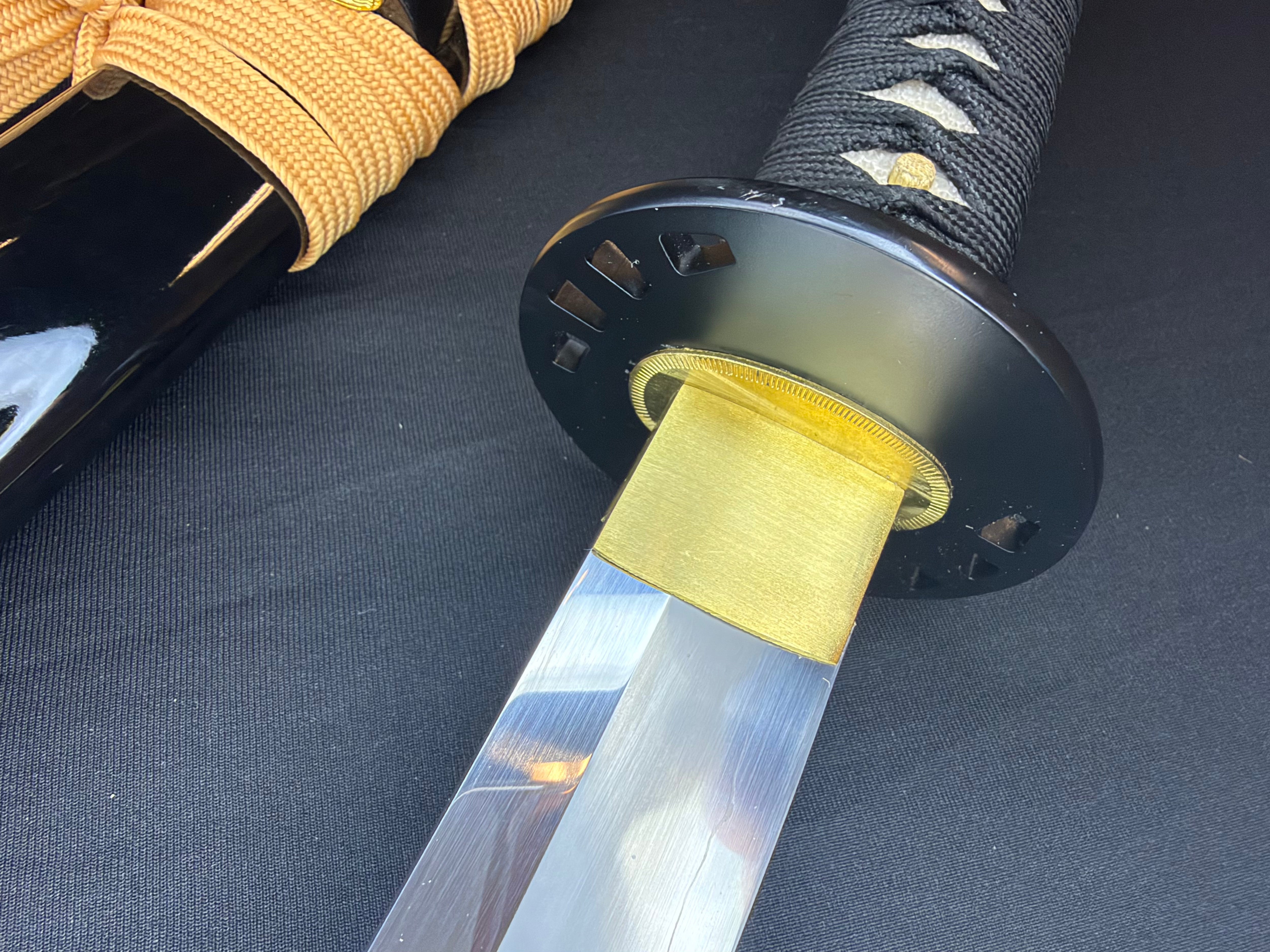 Legacy Blades Katana - Kill Bill Sword Sanmai Clay-Tempered Folded