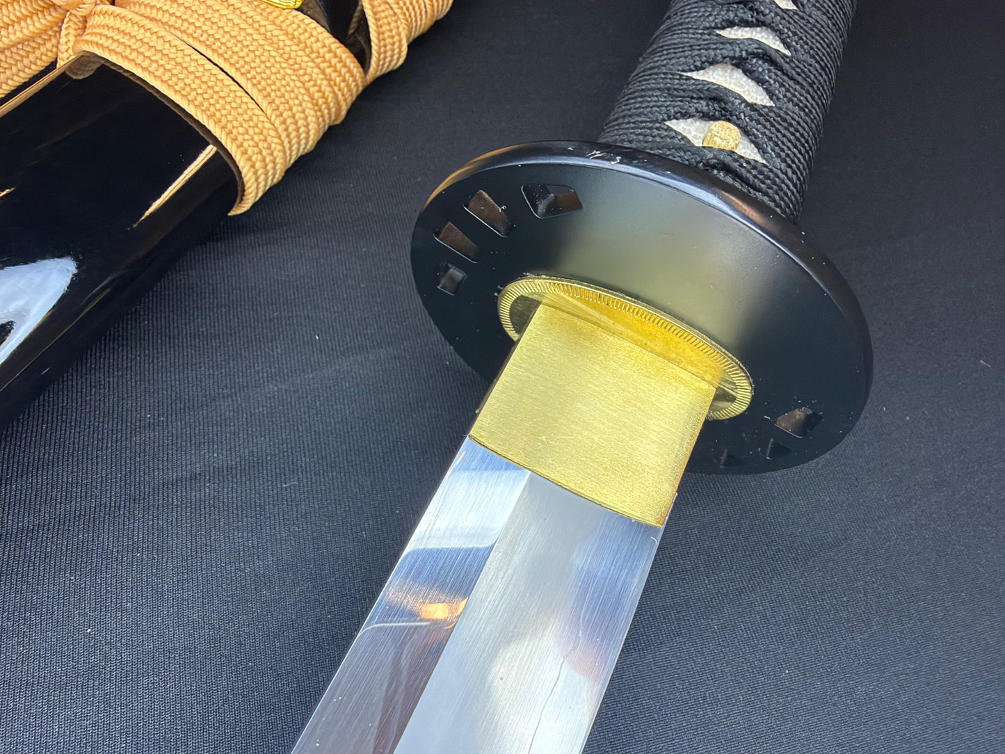 Legacy Blades Katana - Kill Bill Sword Sanmai Clay-Tempered Folded