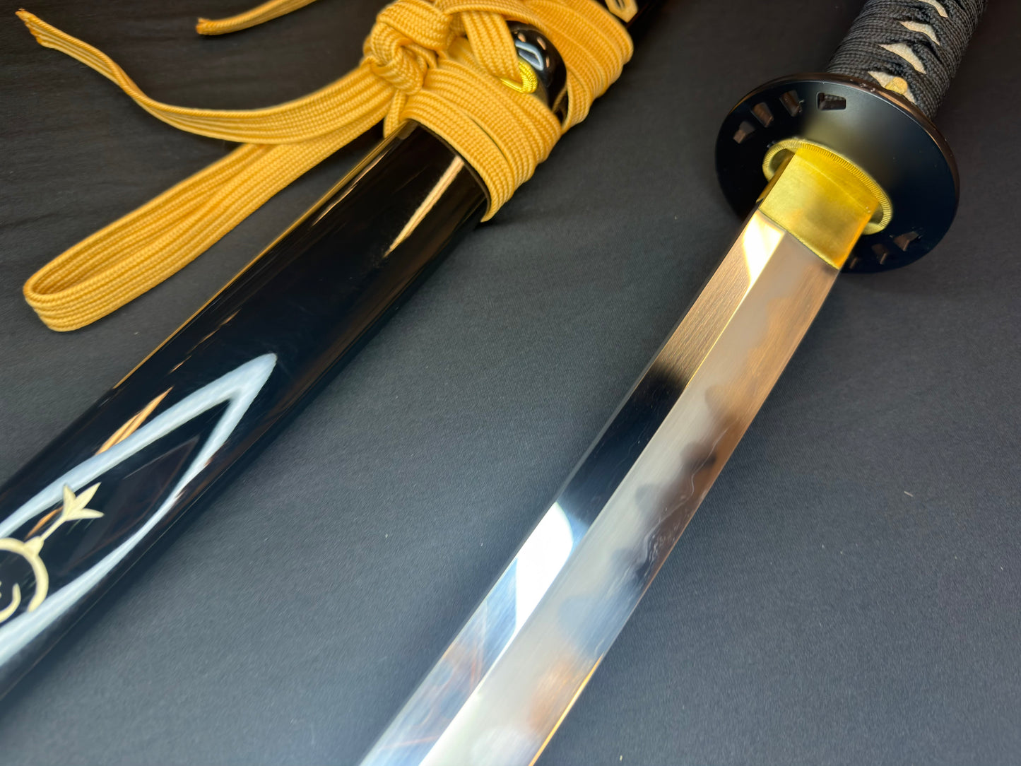 Legacy Blades Katana - Kill Bill Sword Sanmai Clay-Tempered Folded