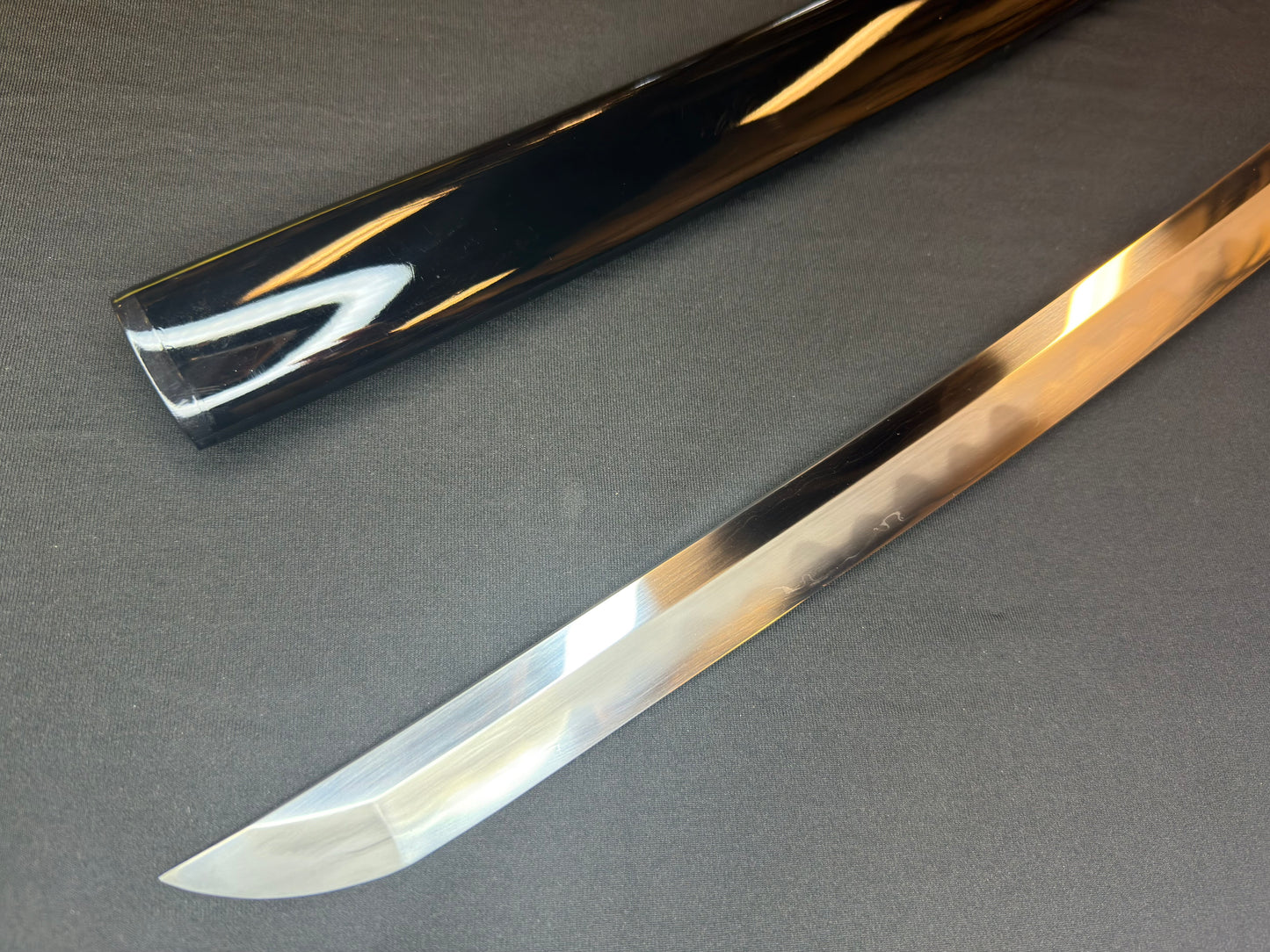 Legacy Blades Katana - Kill Bill Sword Sanmai Clay-Tempered Folded