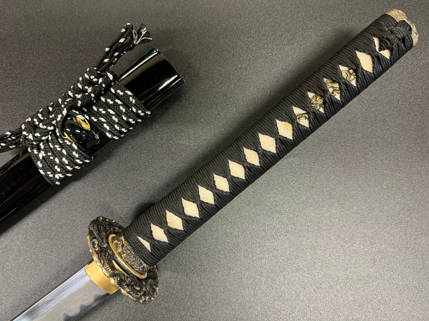 Phoenix Arms Circling Dragon Katana Folded Steel