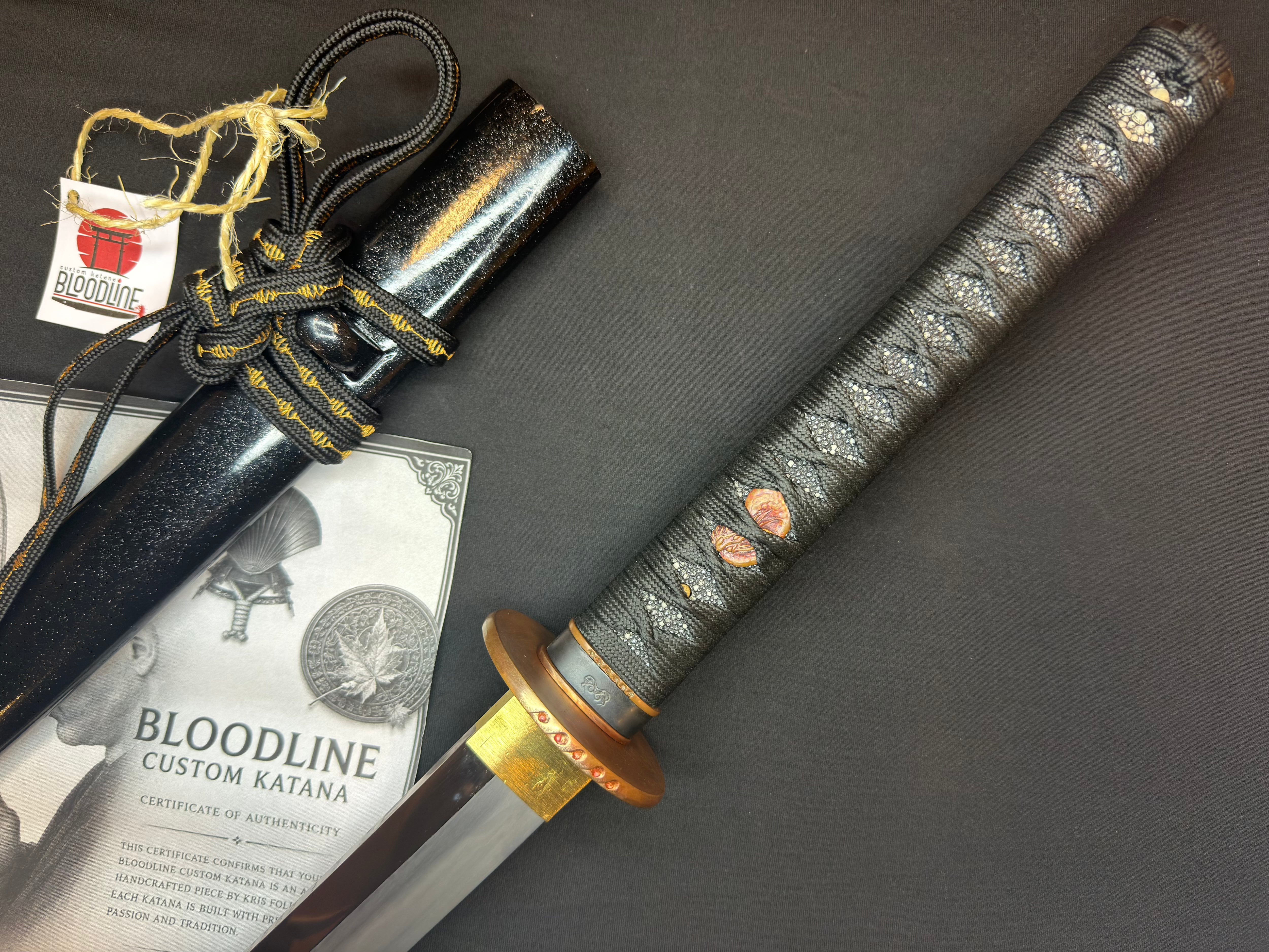 Cloudhammer Titan Series O-Katana - Bloodline Custom SX105v 84 cm Blade 40 mm Wide