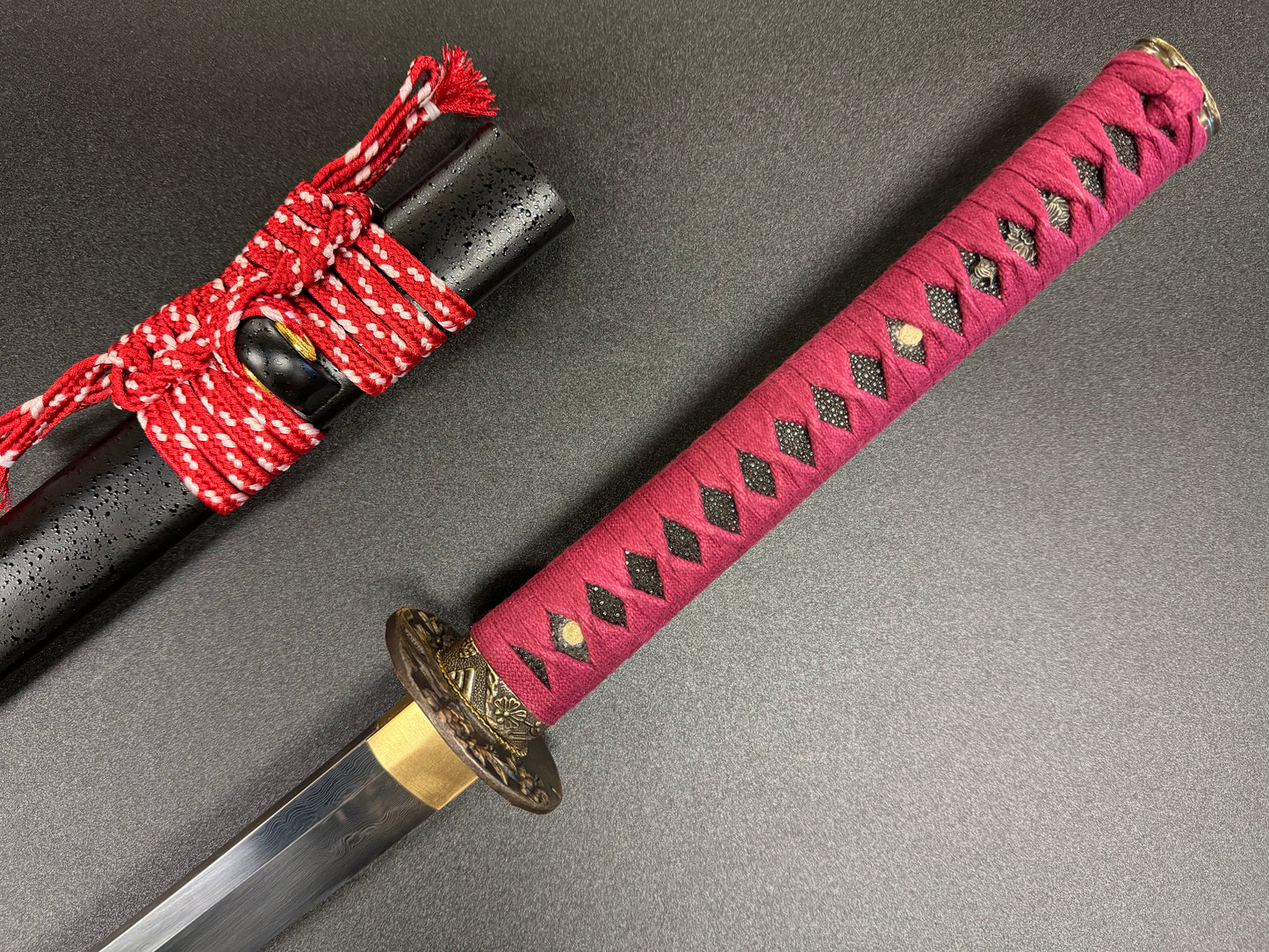 Phoenix Arms Death Blossom Katana Folded Steel