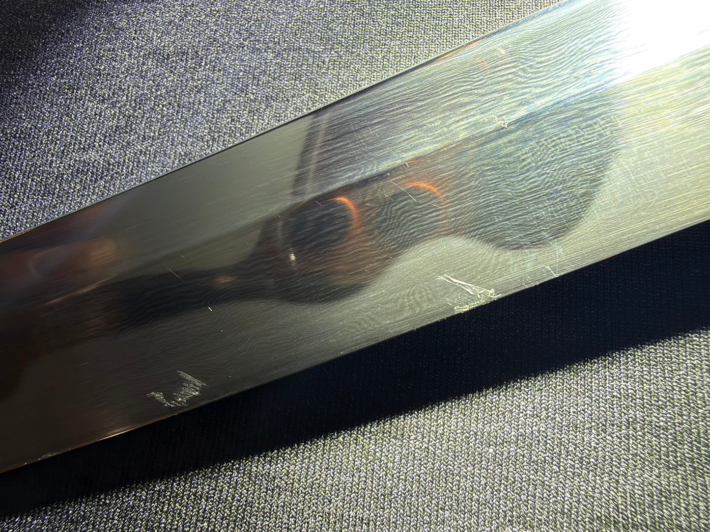 BLEMISHED Legacy Blades Warrior Arc Nodachi - Jade Crescent Folded Steel