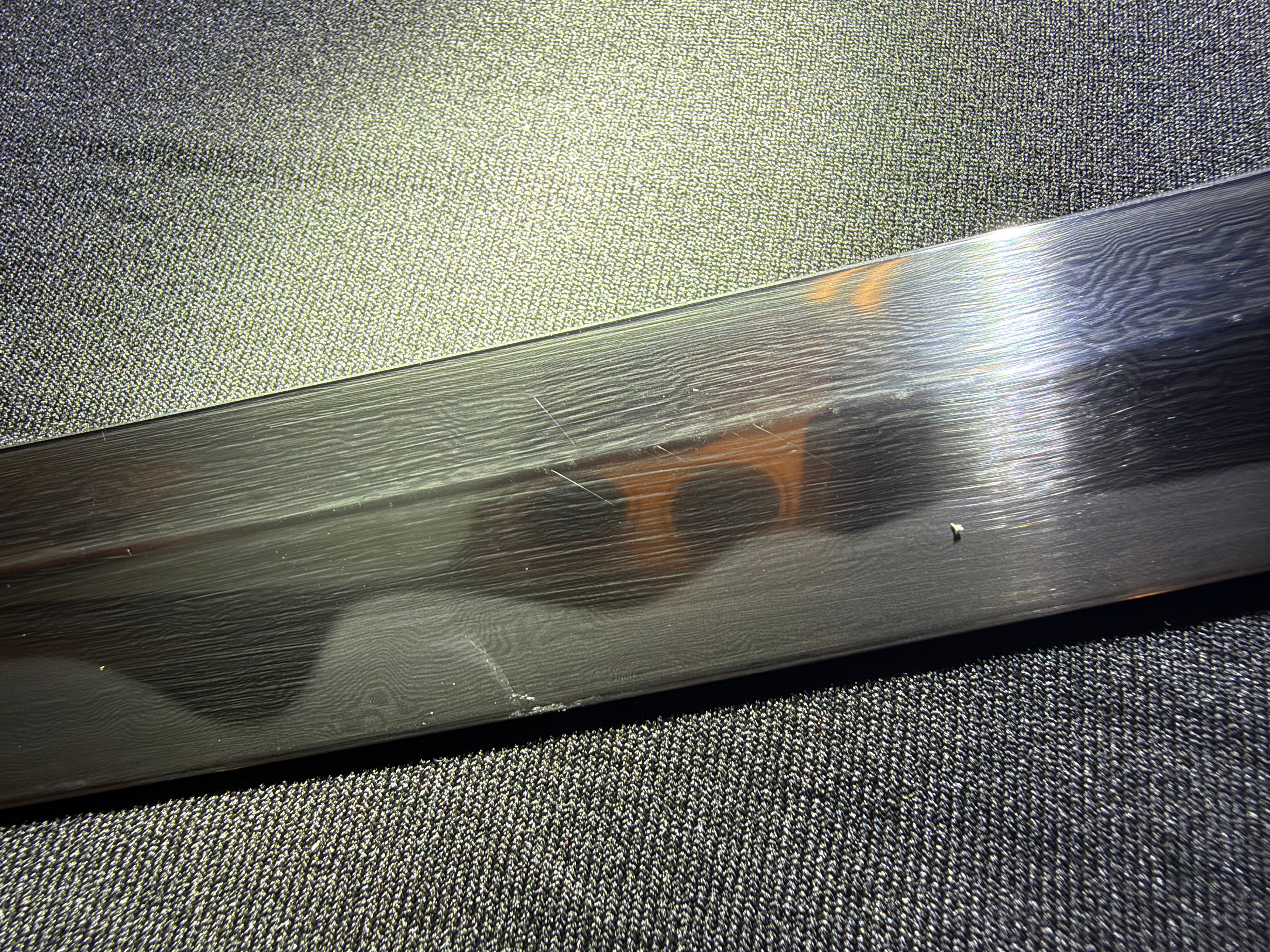 BLEMISHED Legacy Blades Warrior Arc Nodachi - Jade Crescent Folded Steel