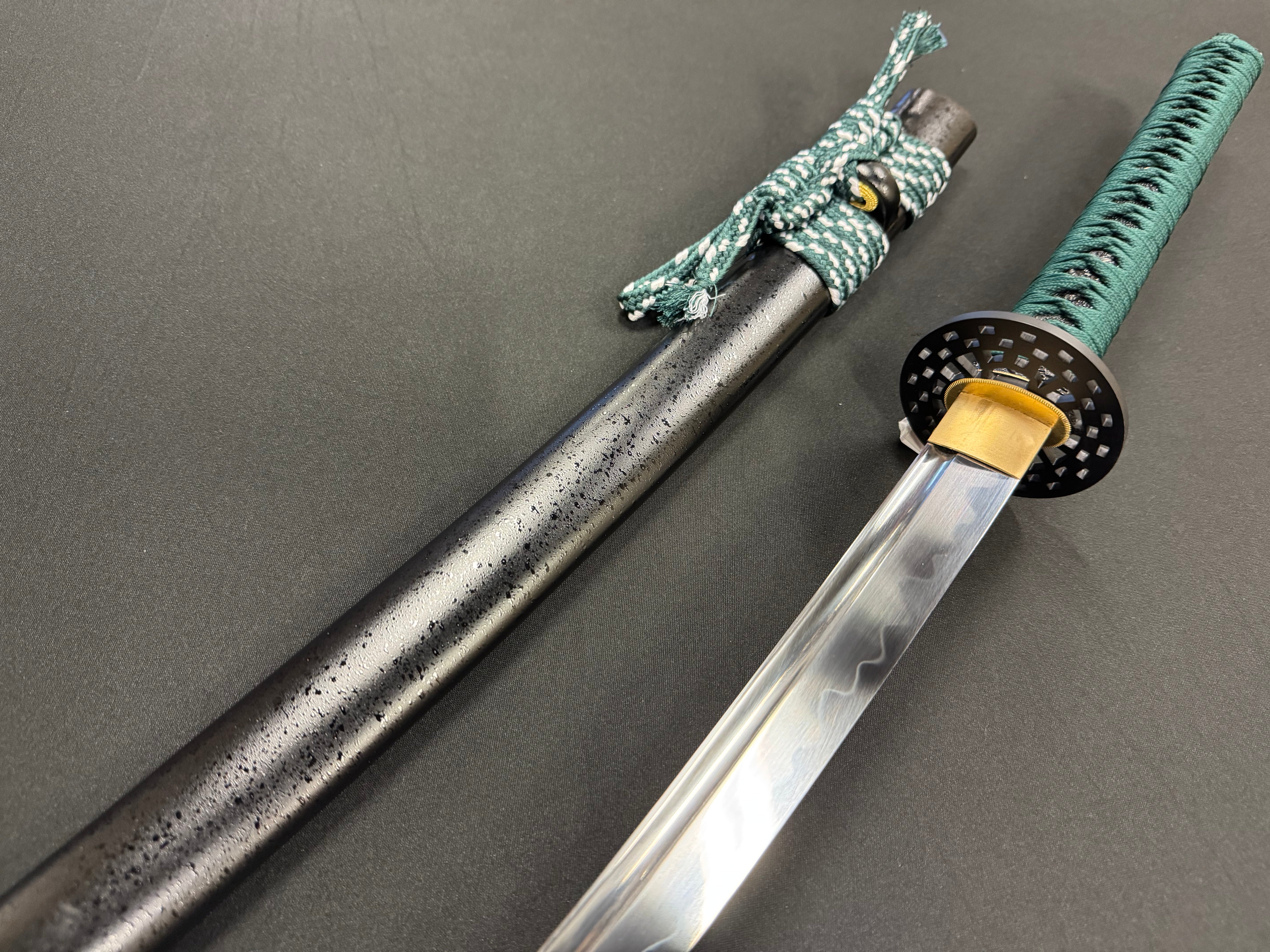 PRE-ORDER Phoenix Armory Ko-Katana - Shinobigatana - Emerald Edge T10 Tool Steel