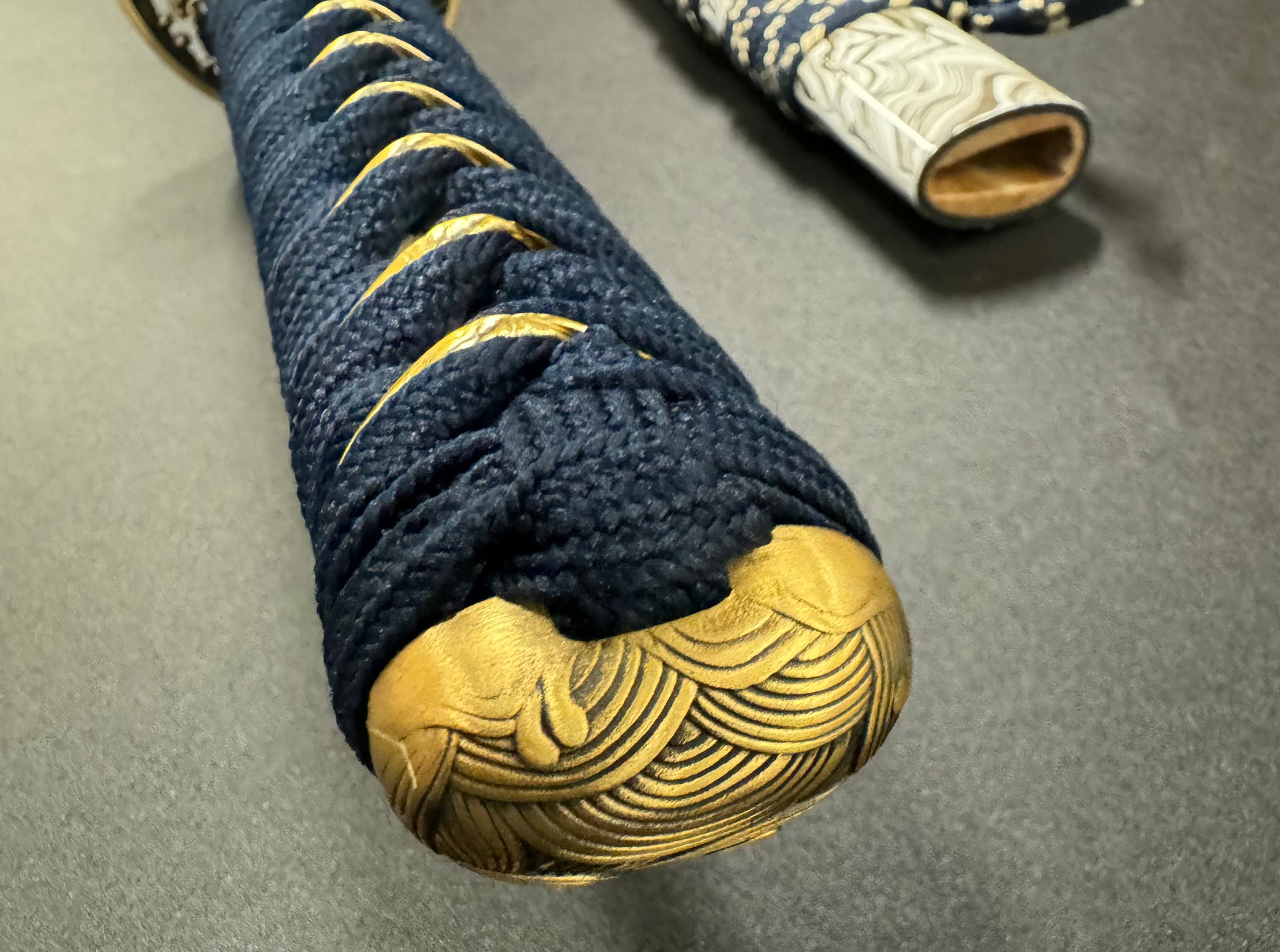 Dragonspring Wavecrest Katana Folded Steel