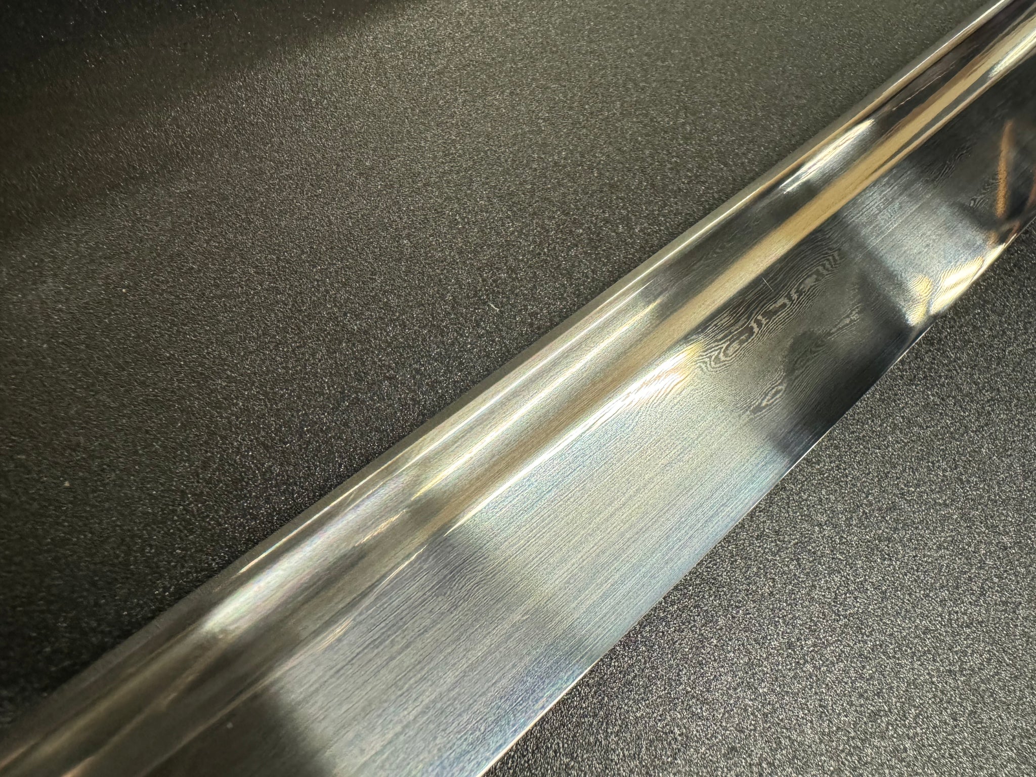 Dragonspring Wavecrest Katana Folded Steel