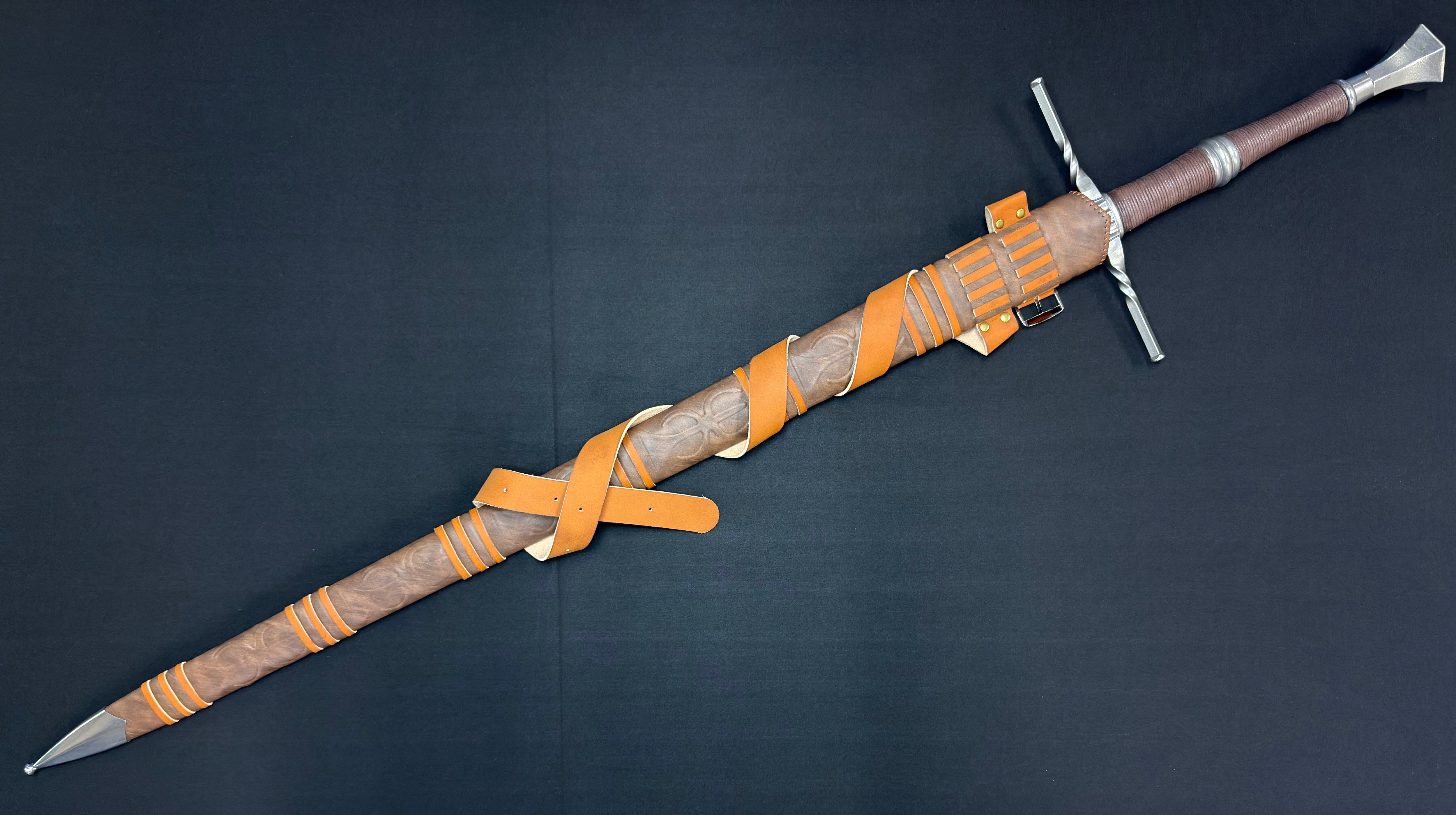 Phoenix Armory Longsword - Witcher III Geralt's Steel Sword 65Mn