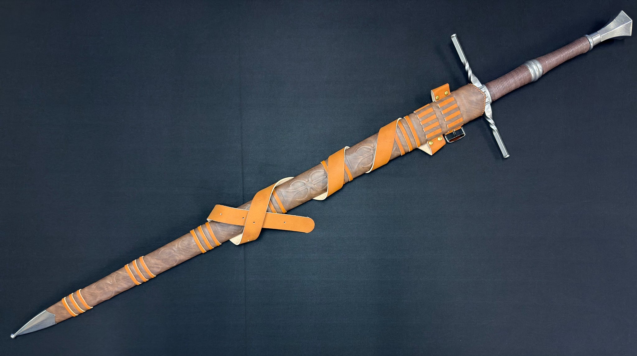 Phoenix Armory Longsword - Witcher III Geralt's Steel Sword 65Mn