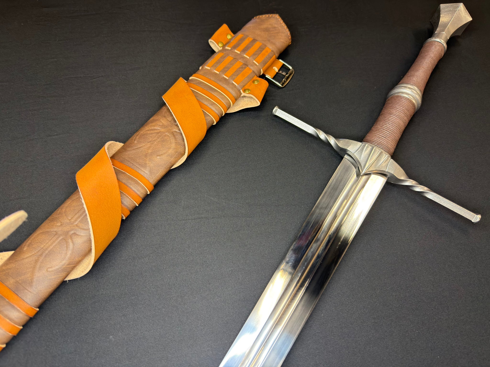 Phoenix Armory Longsword - Witcher III Geralt's Steel Sword 65Mn