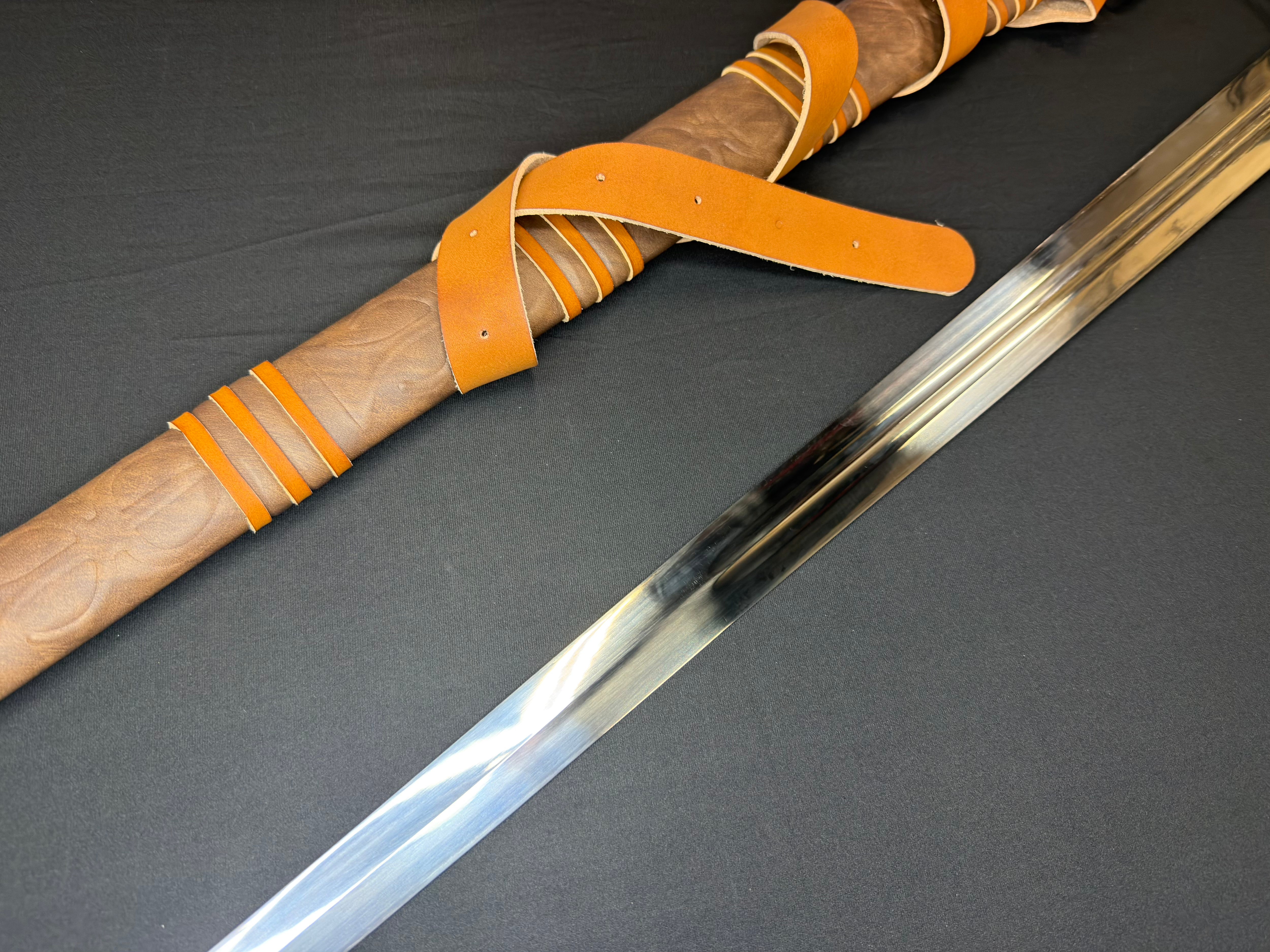 Phoenix Armory Longsword - Witcher III Geralt's Steel Sword 65Mn