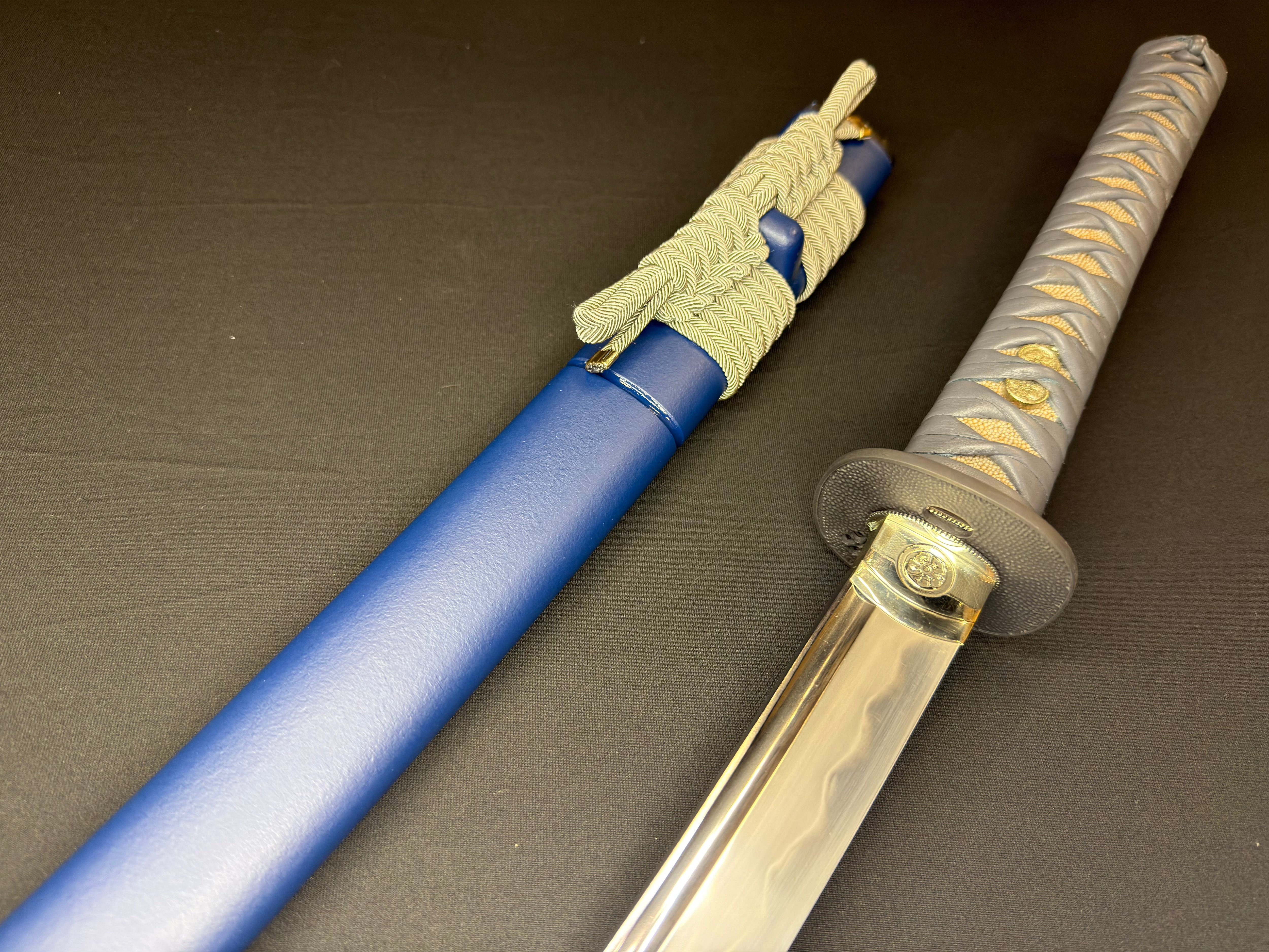 Thaitsuki Custom Katana - Shoshin Sky Hana 1095 Clay Tempered