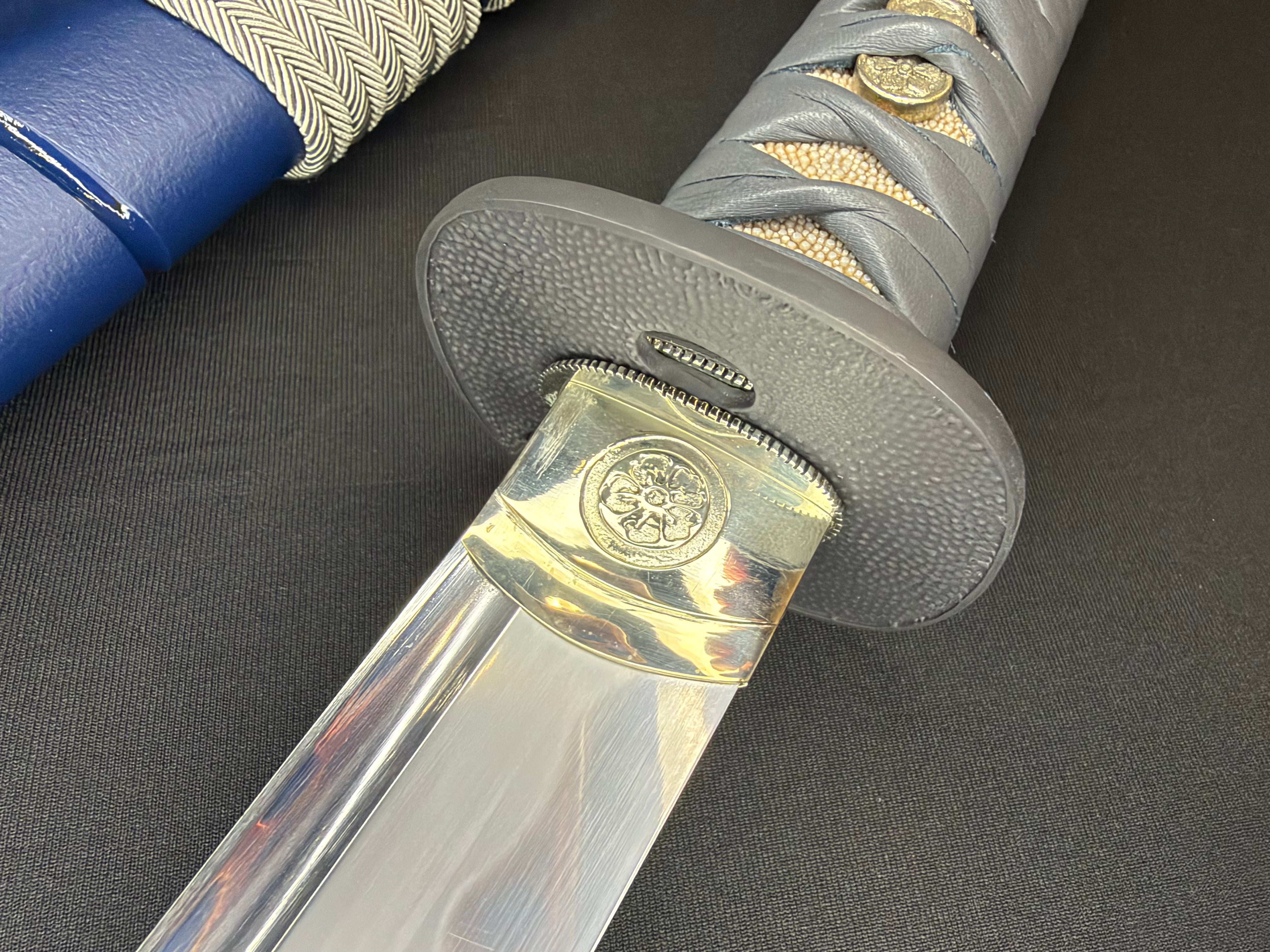Thaitsuki Custom Katana - Shoshin Sky Hana 1095 Clay Tempered