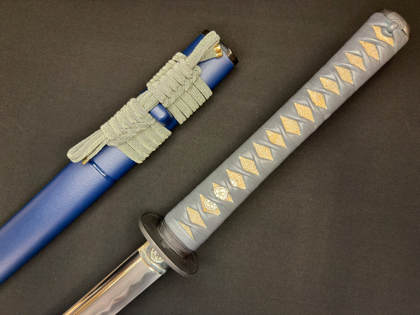 Thaitsuki Custom Katana - Shoshin Sky Hana 1095 Clay Tempered