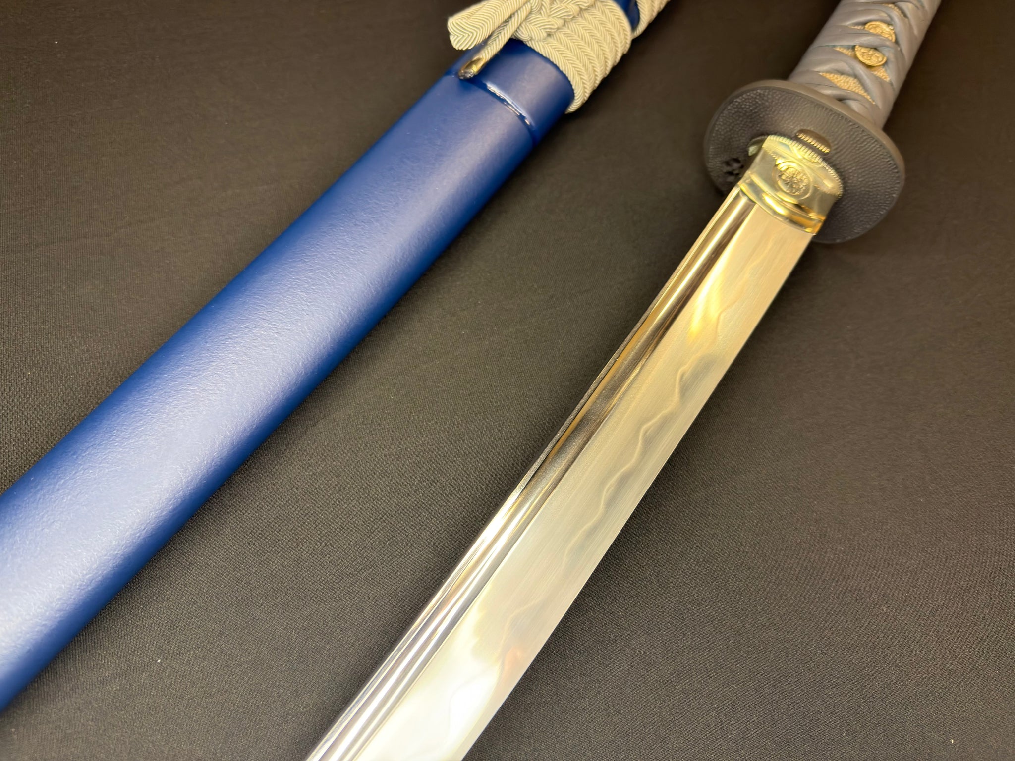 Thaitsuki Custom Katana - Shoshin Sky Hana 1095 Clay Tempered
