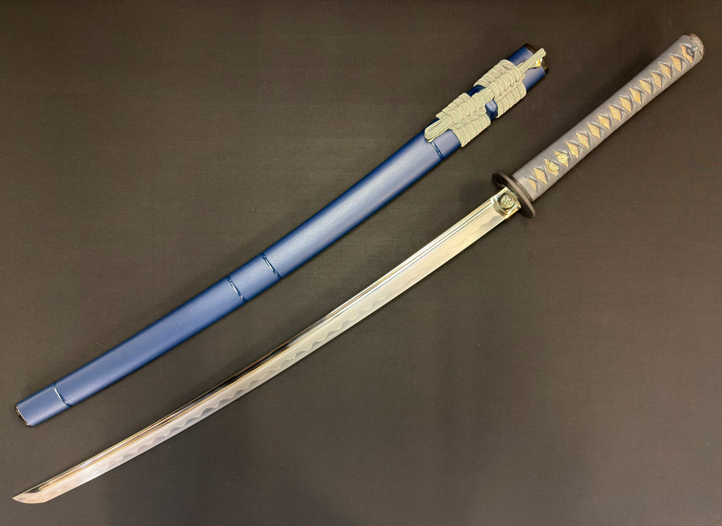 Thaitsuki Custom Katana - Shoshin Sky Hana 1095 Clay Tempered