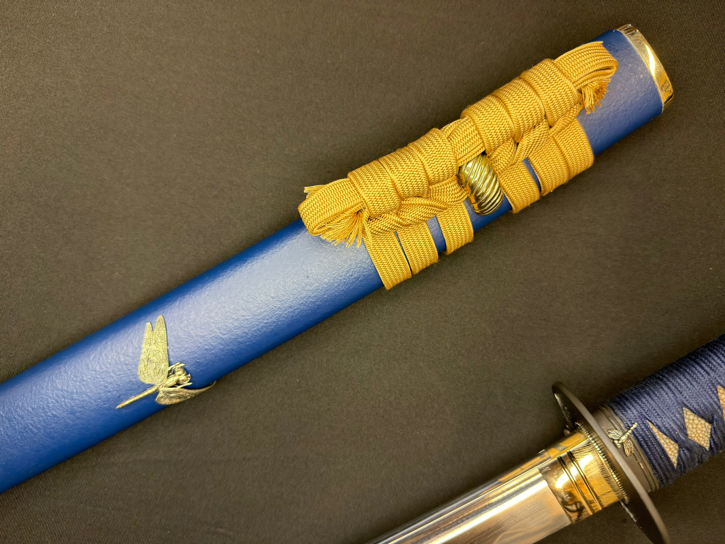 Thaitsuki Custom Katana - Sea Tonbo Sanmai Clay tempered