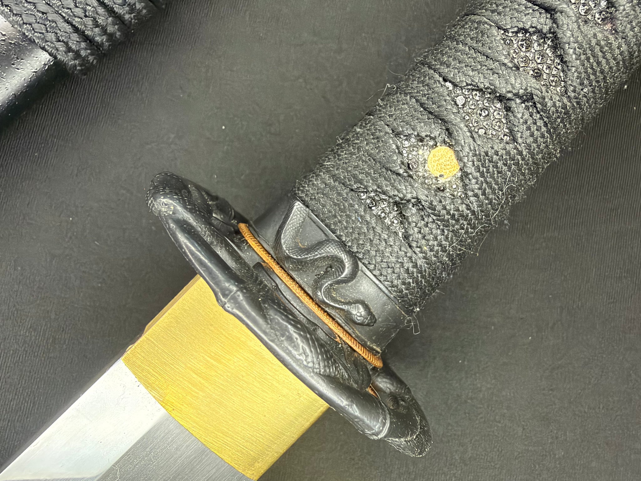 PRE-OWNED Legacy Blades Katana - Osoraku Viper 40mm 1095 Carbon Steel Clay Tempered