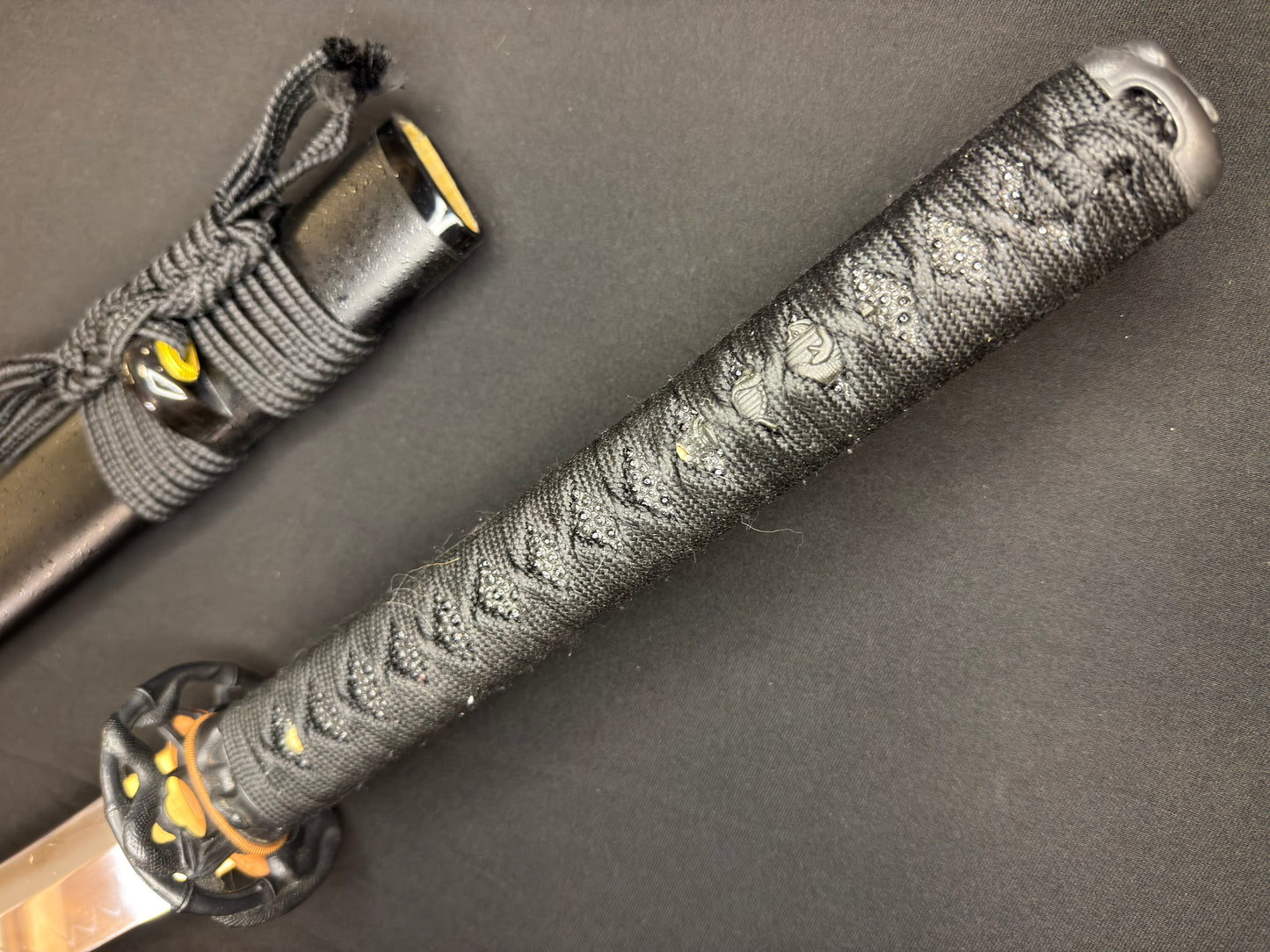 PRE-OWNED Legacy Blades Katana - Osoraku Viper 40mm 1095 Carbon Steel Clay Tempered