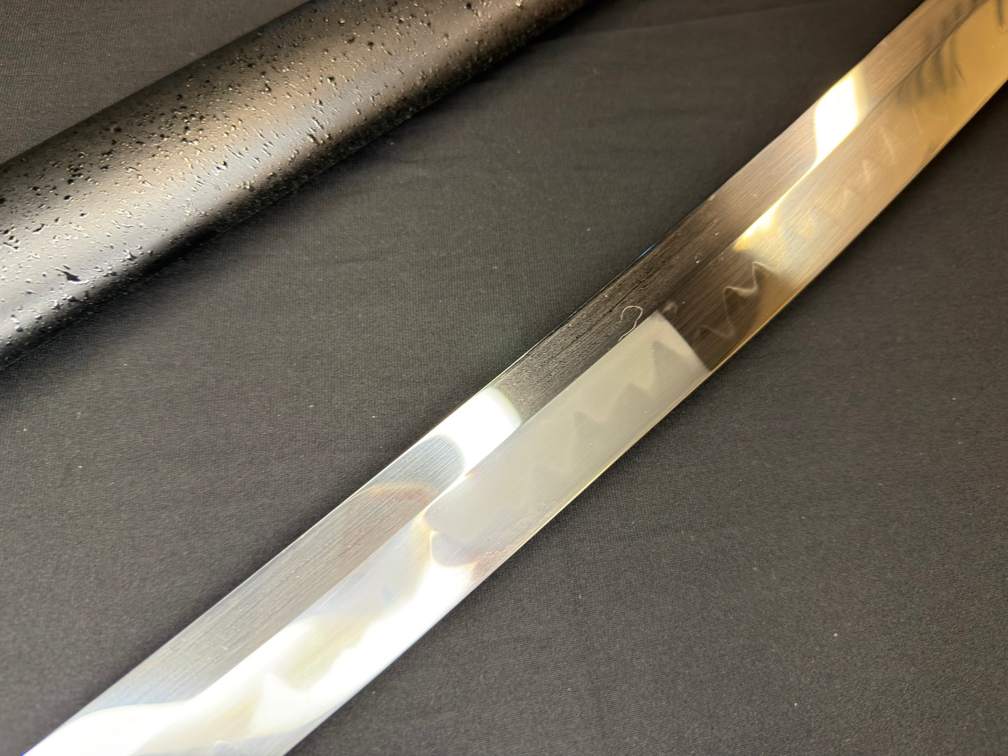 PRE-OWNED Legacy Blades Katana - Osoraku Viper 40mm 1095 Carbon Steel Clay Tempered
