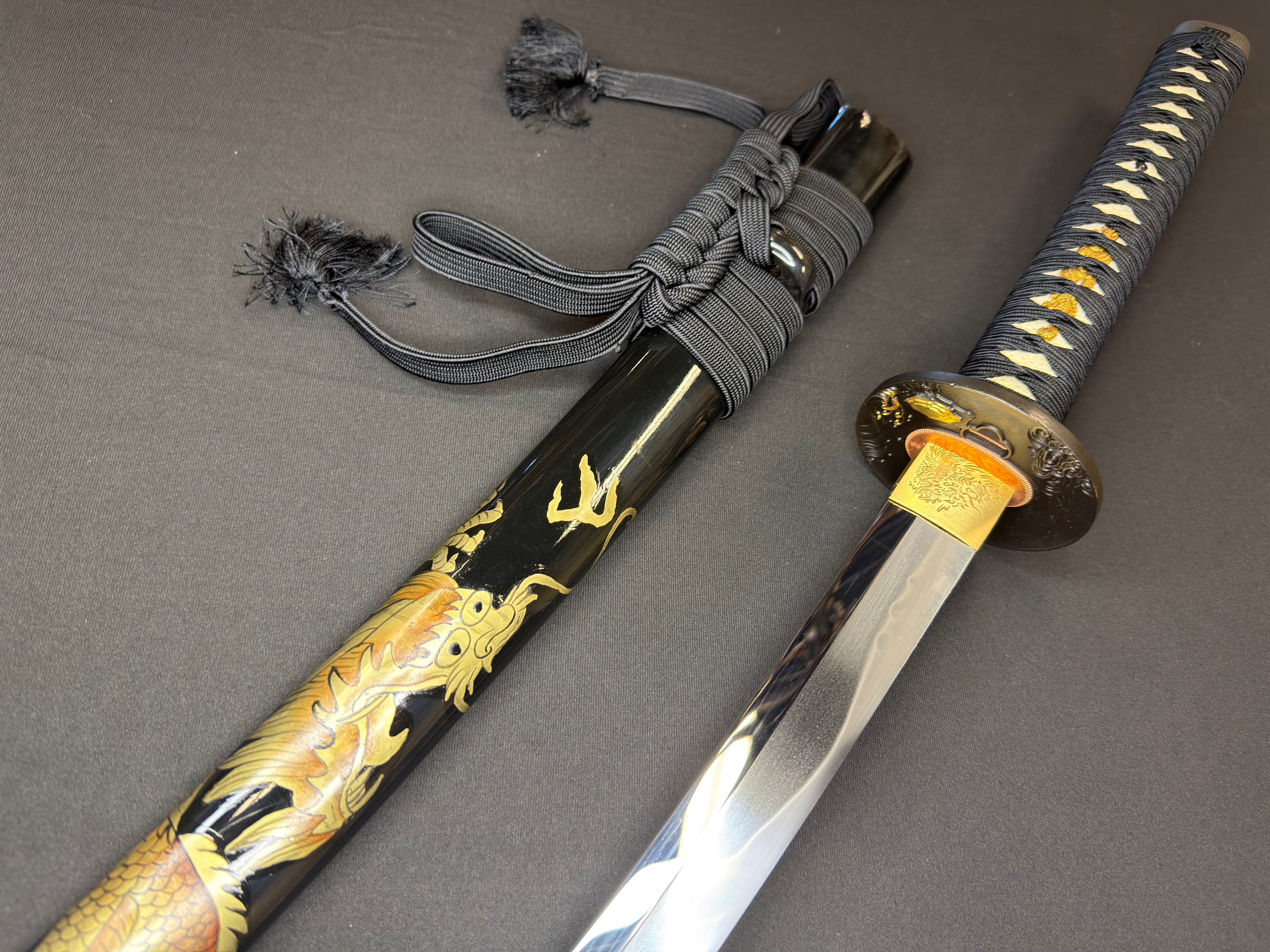 Phoenix Armory Craftsman Elite Katana - Nightdragon Forge-folded Oroshigane