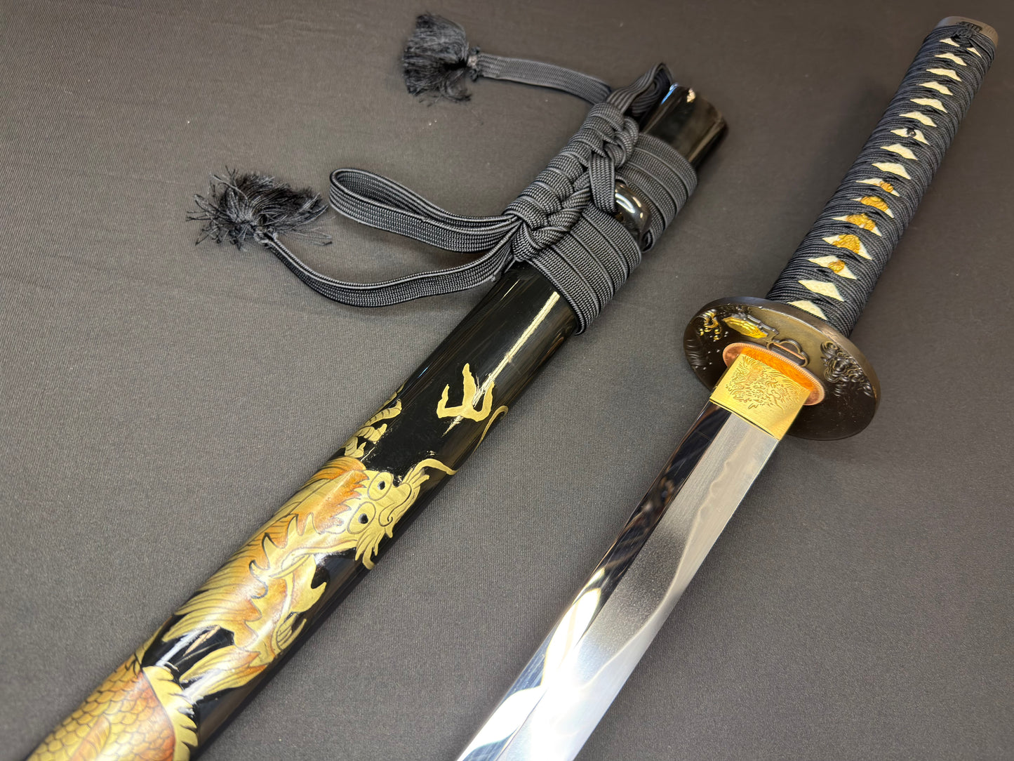 Phoenix Armory Craftsman Elite Katana - Nightdragon Forge-folded Oroshigane