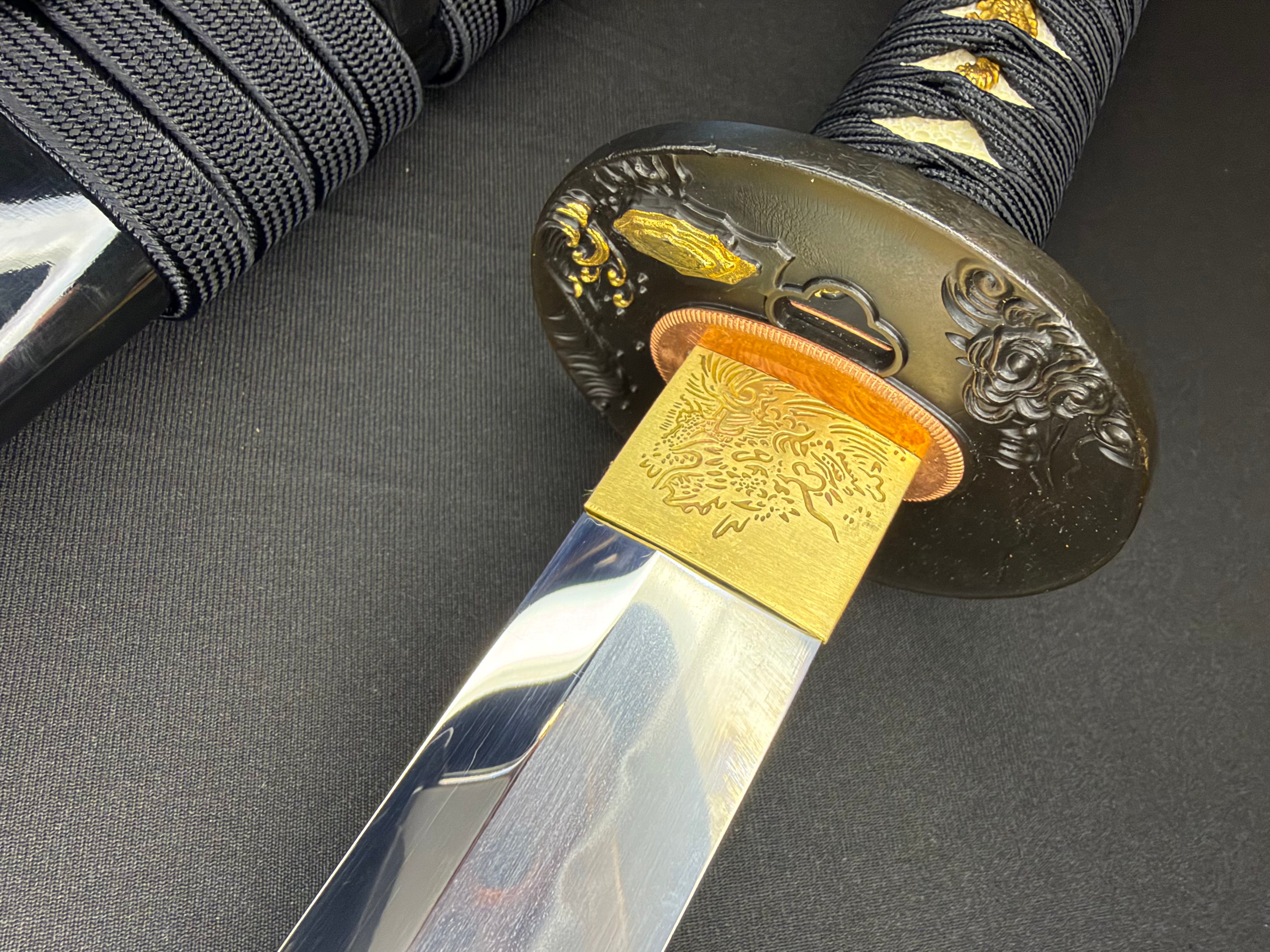 Phoenix Armory Craftsman Elite Katana - Nightdragon Forge-folded Oroshigane