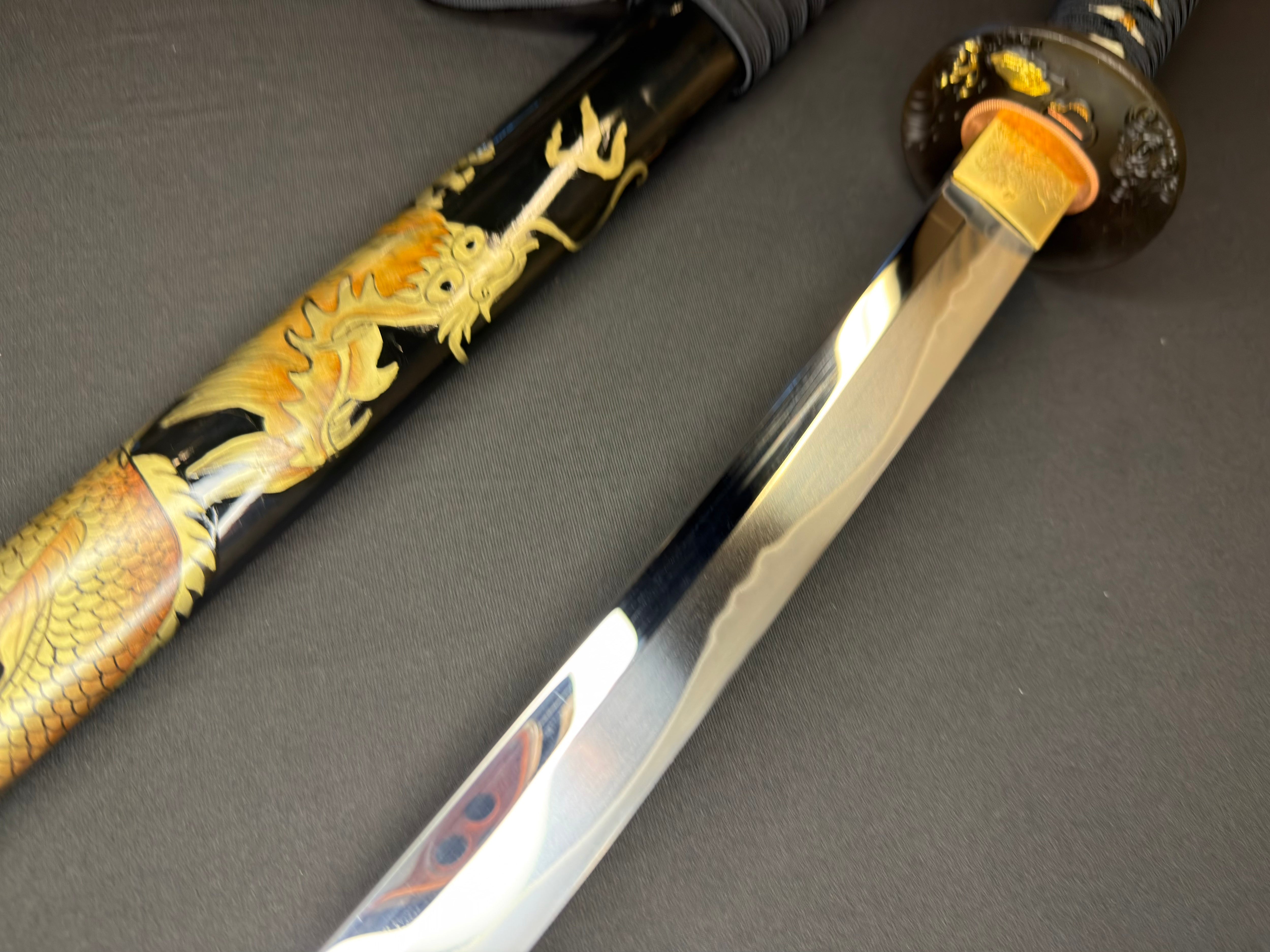 Phoenix Armory Craftsman Elite Katana - Nightdragon Forge-folded Oroshigane