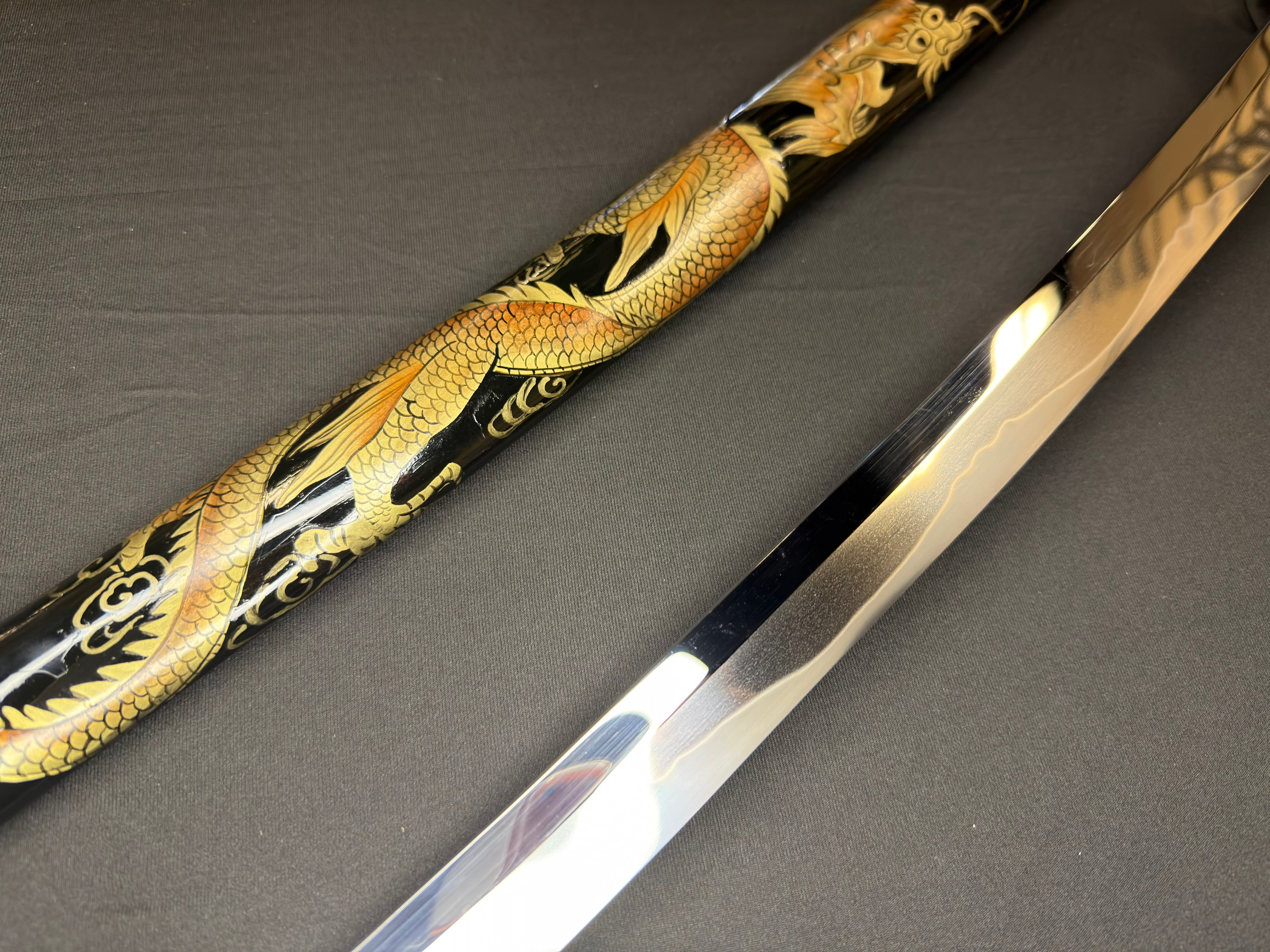 Phoenix Armory Craftsman Elite Katana - Nightdragon Forge-folded Oroshigane