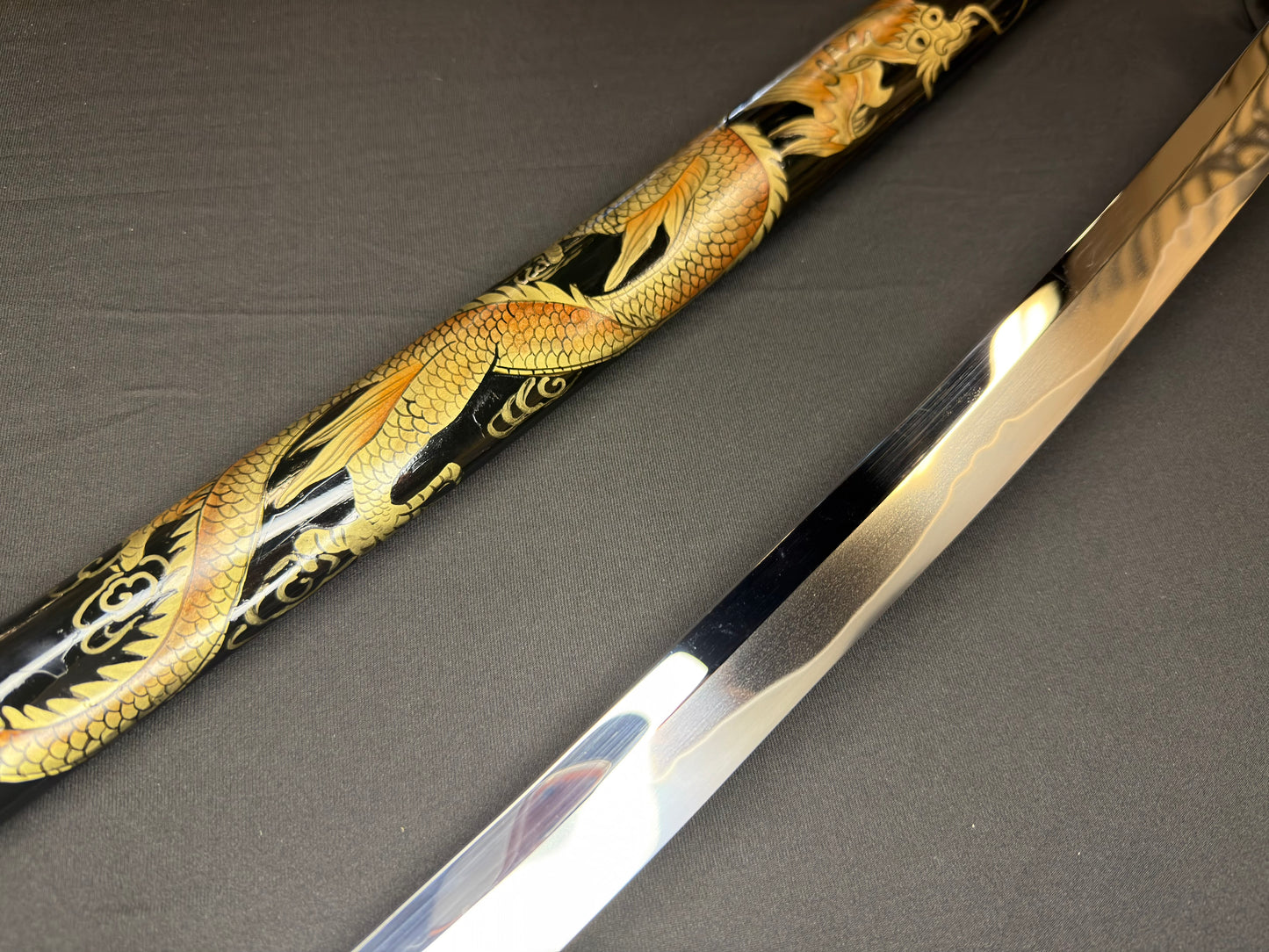 Phoenix Armory Craftsman Elite Katana - Nightdragon Forge-folded Oroshigane
