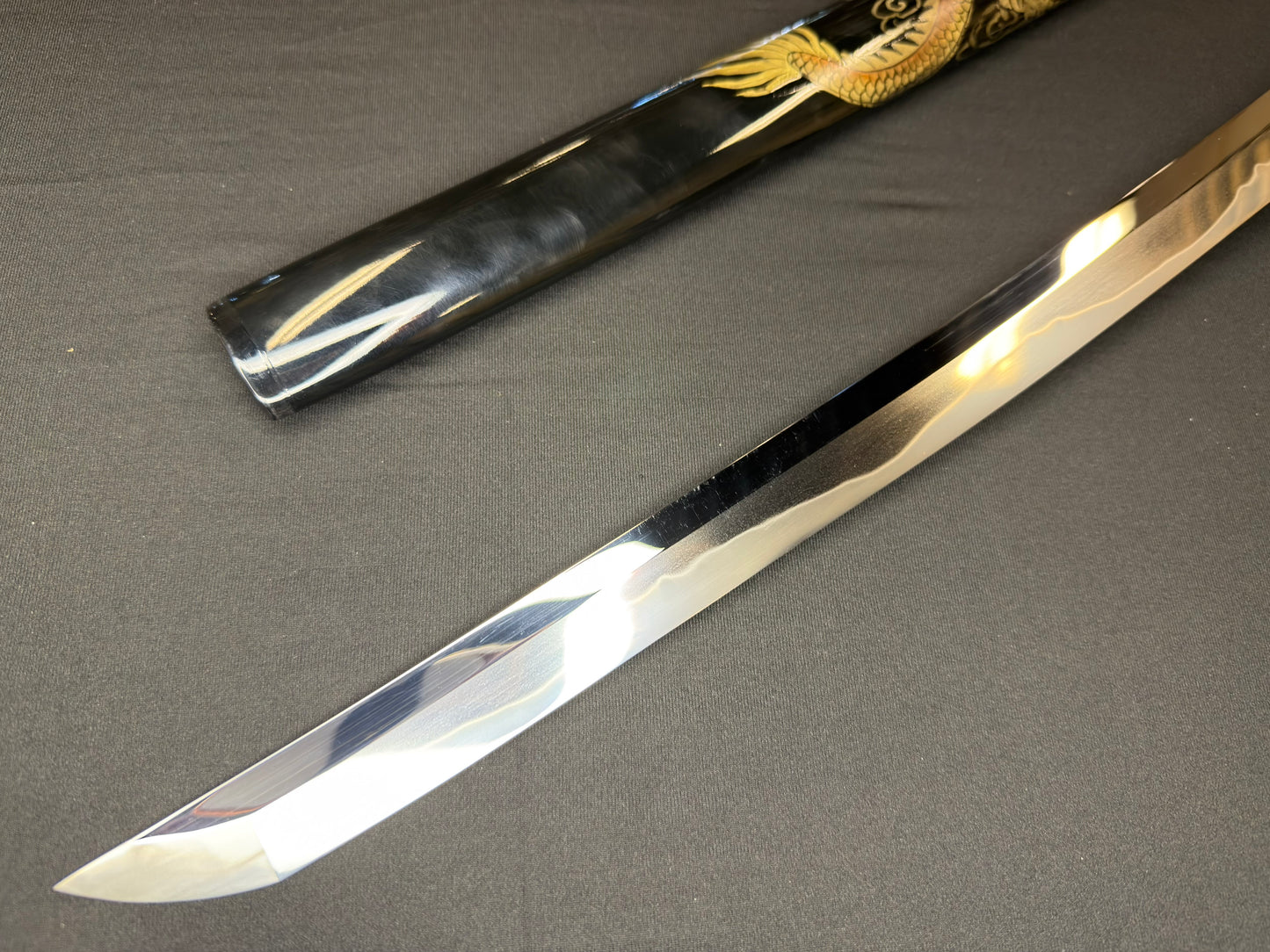 Phoenix Armory Craftsman Elite Katana - Nightdragon Forge-folded Oroshigane