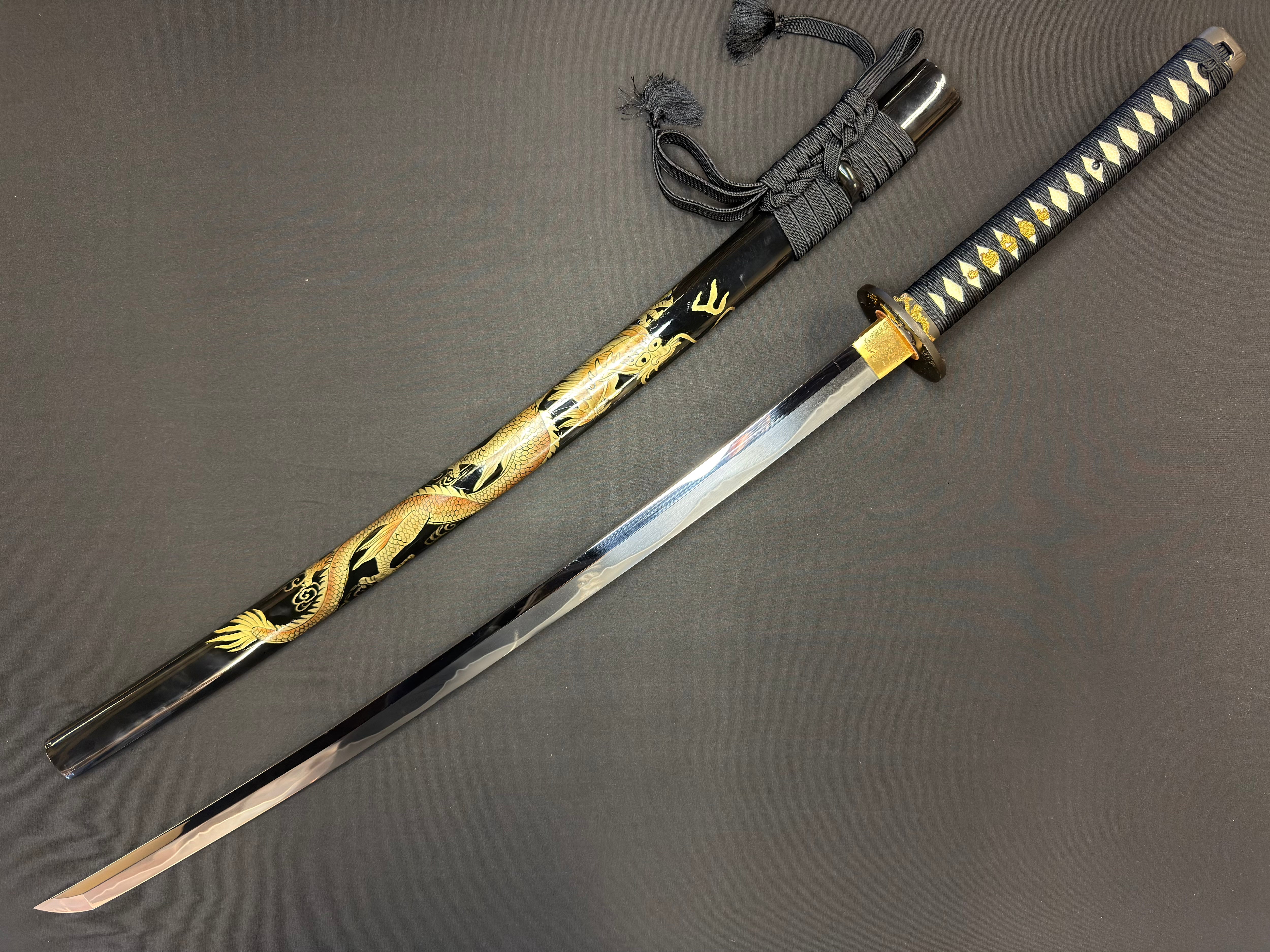 Phoenix Armory Craftsman Elite Katana - Nightdragon Forge-folded Oroshigane