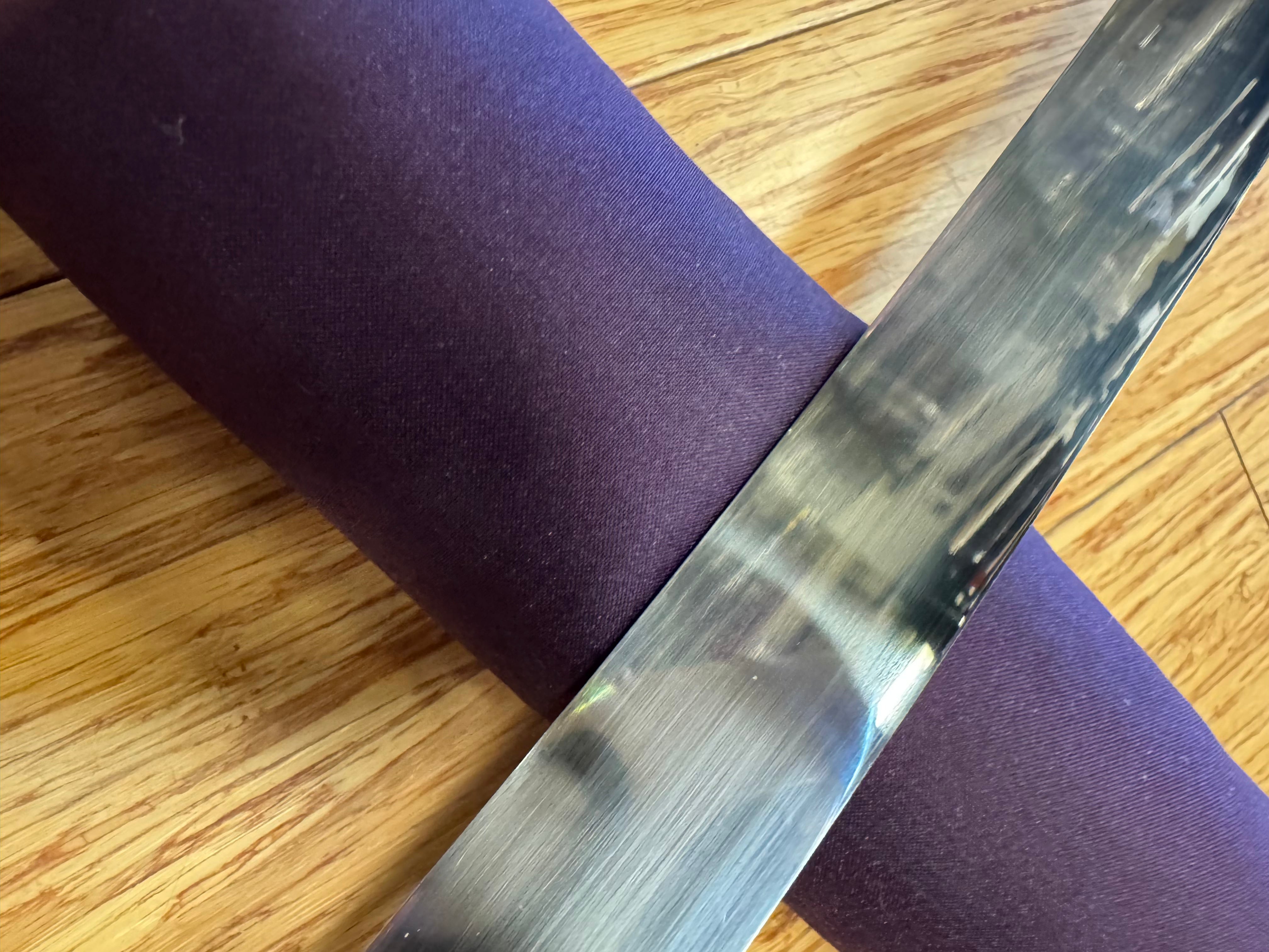 Legacy Blades Nightstorm Reaper Wakizashi  - 1095 Clay Tempered Hira Zukuri Suguha