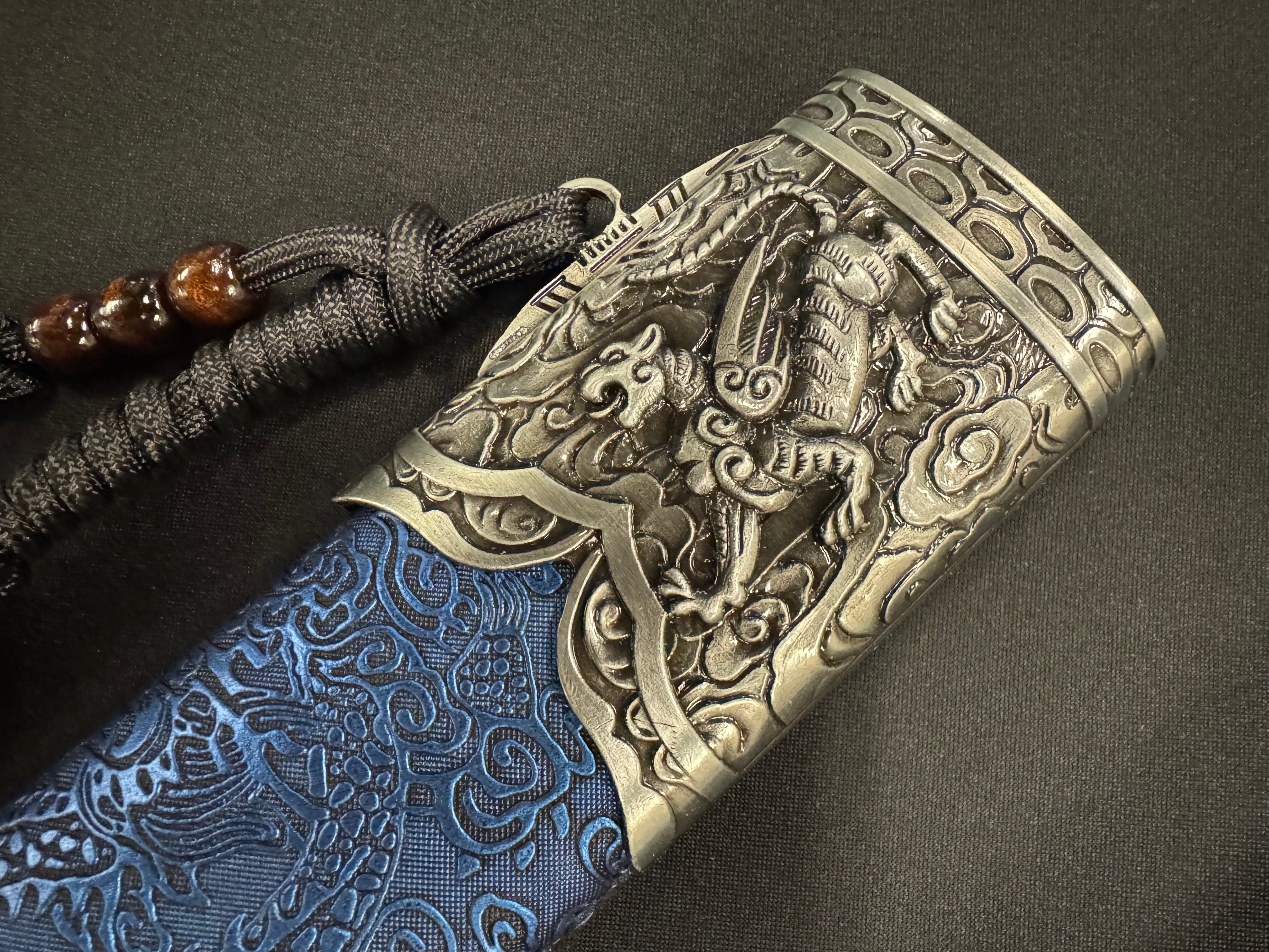 PRE-OWNED Ming Blue Tiger Dao 65Mn