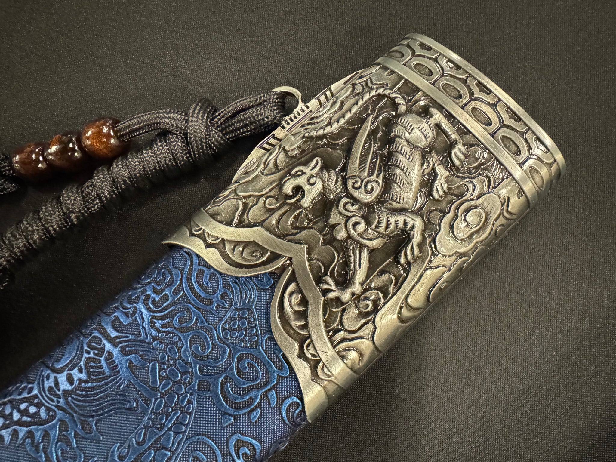 PRE-OWNED Ming Blue Tiger Dao 65Mn