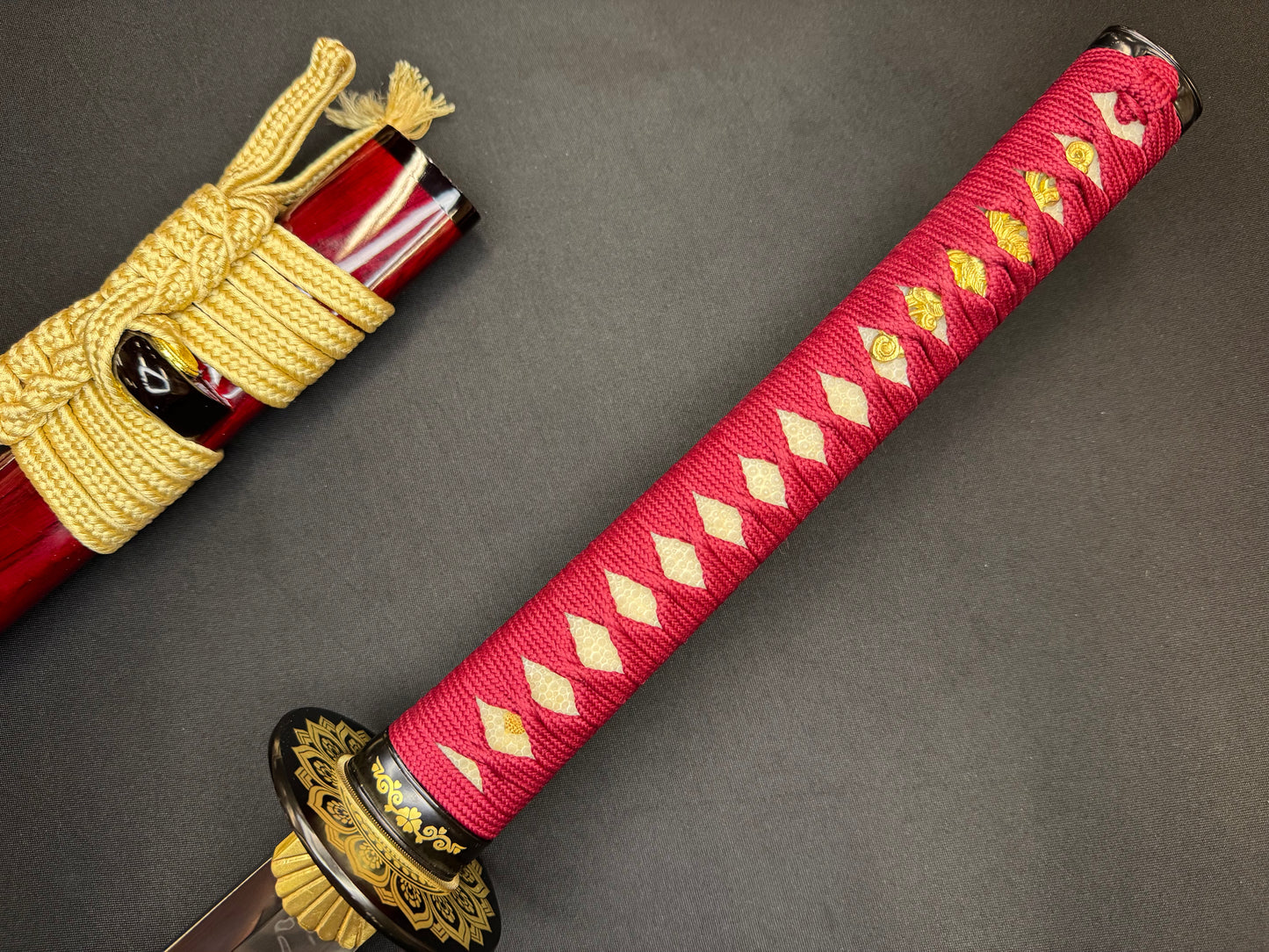 Phoenix Armory Katana - Scarlet Lotus T10 Horimono