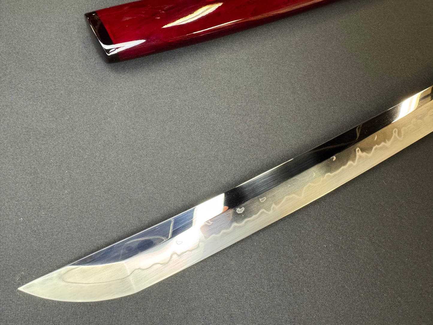 Phoenix Armory Katana - Scarlet Lotus T10 Horimono