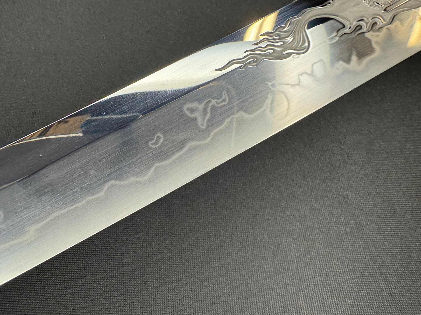 Phoenix Armory Katana - Scarlet Lotus T10 Horimono