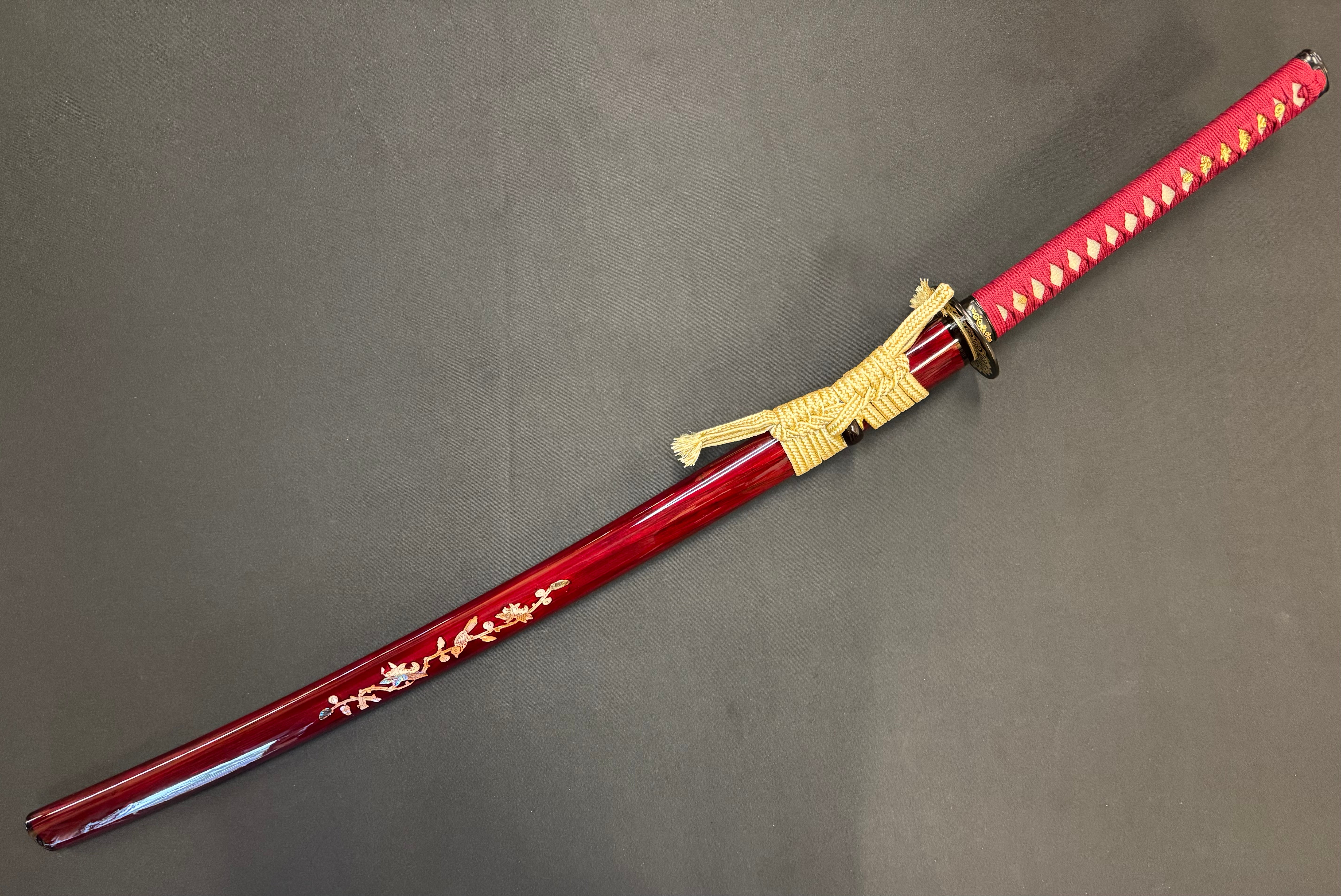 Phoenix Armory Katana - Scarlet Lotus T10 Horimono