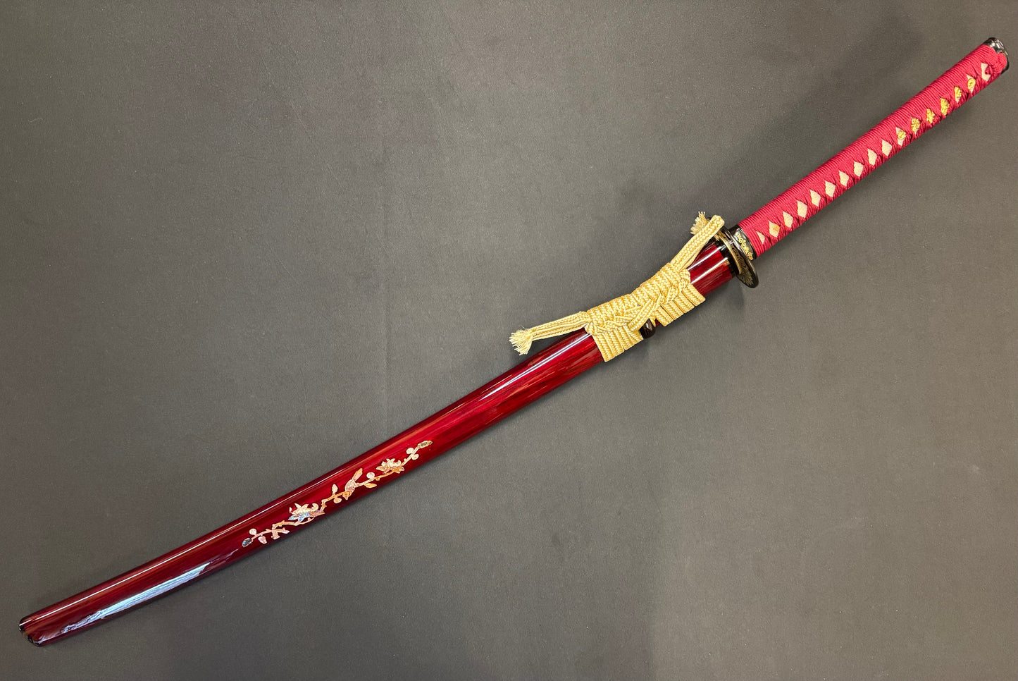 Phoenix Armory Katana - Scarlet Lotus T10 Horimono