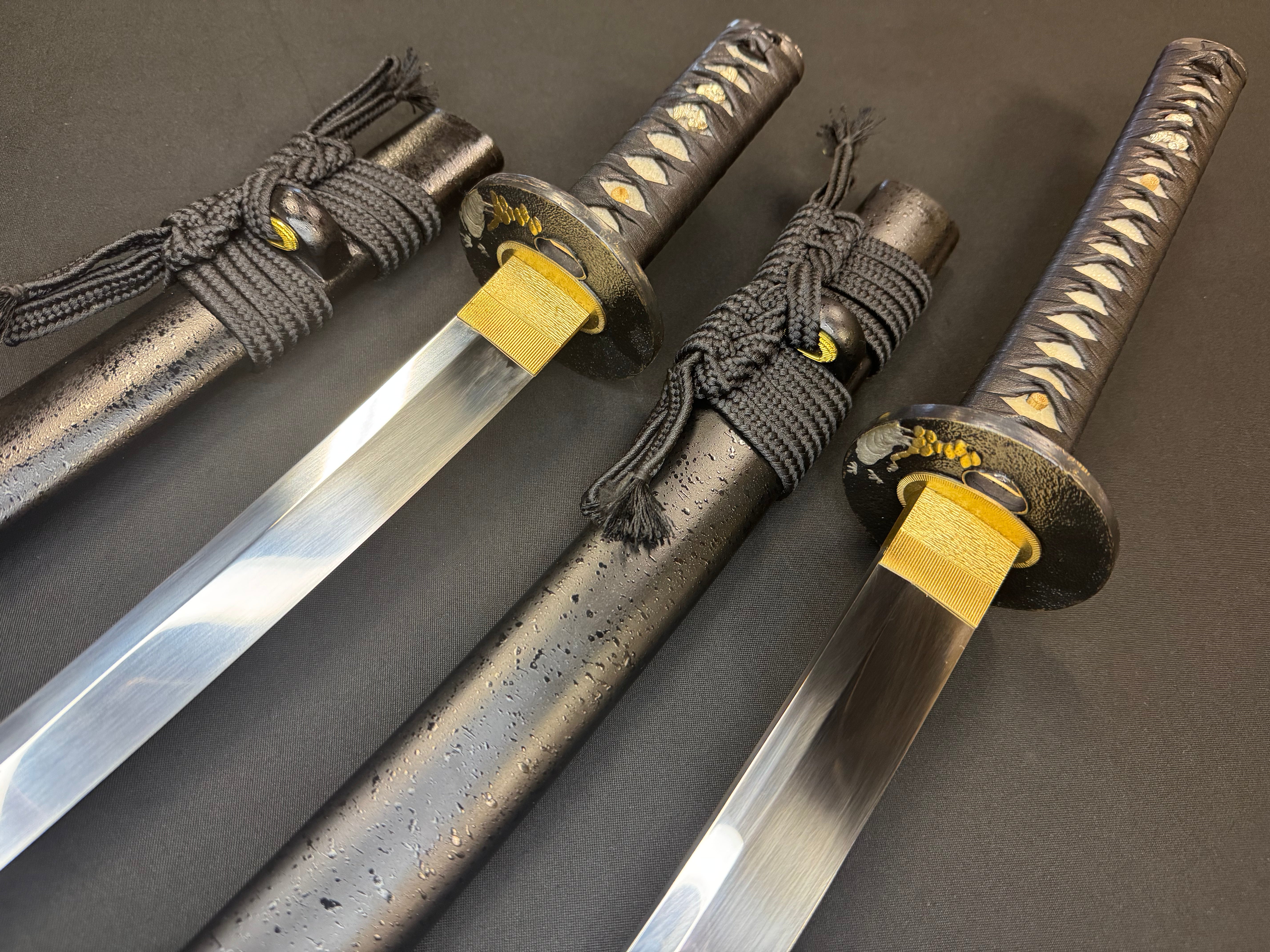 Phoenix Armory Daisho Sword Set - Temple Guardian 65Mn