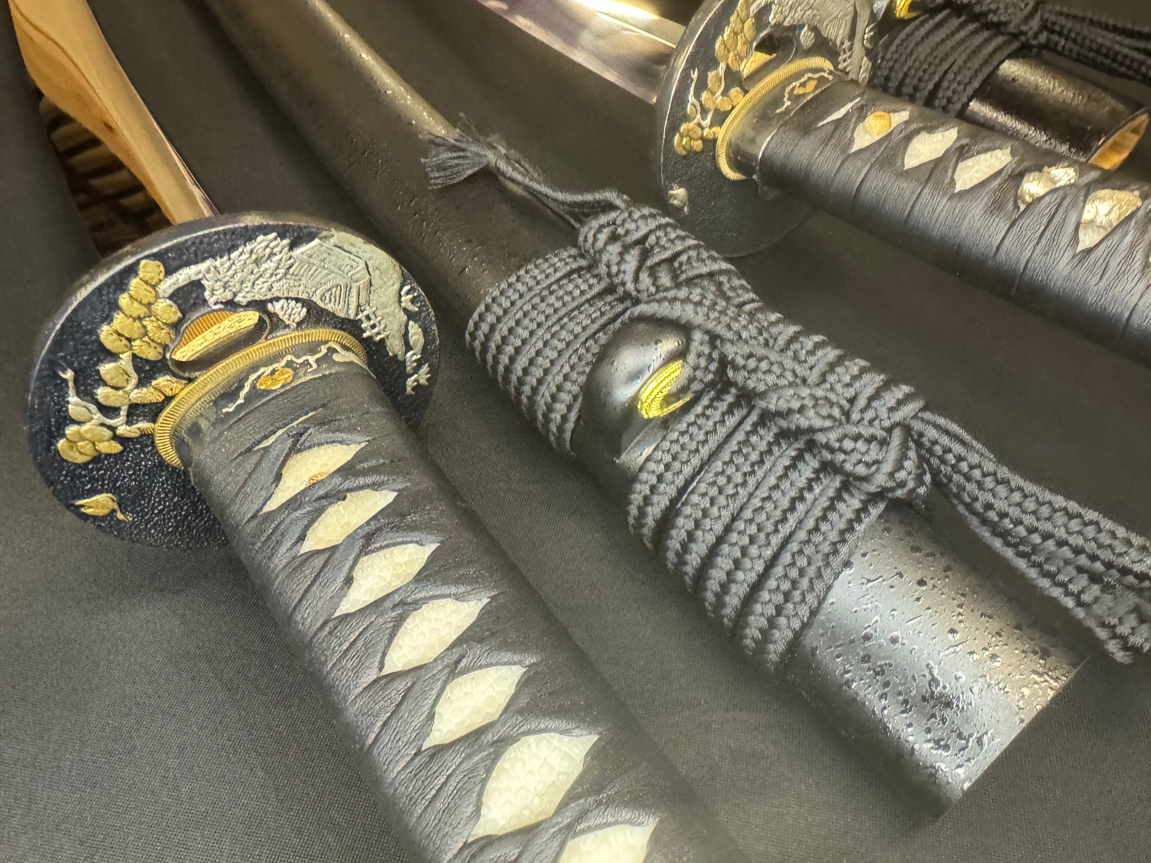 Phoenix Armory Daisho Sword Set - Temple Guardian 65Mn