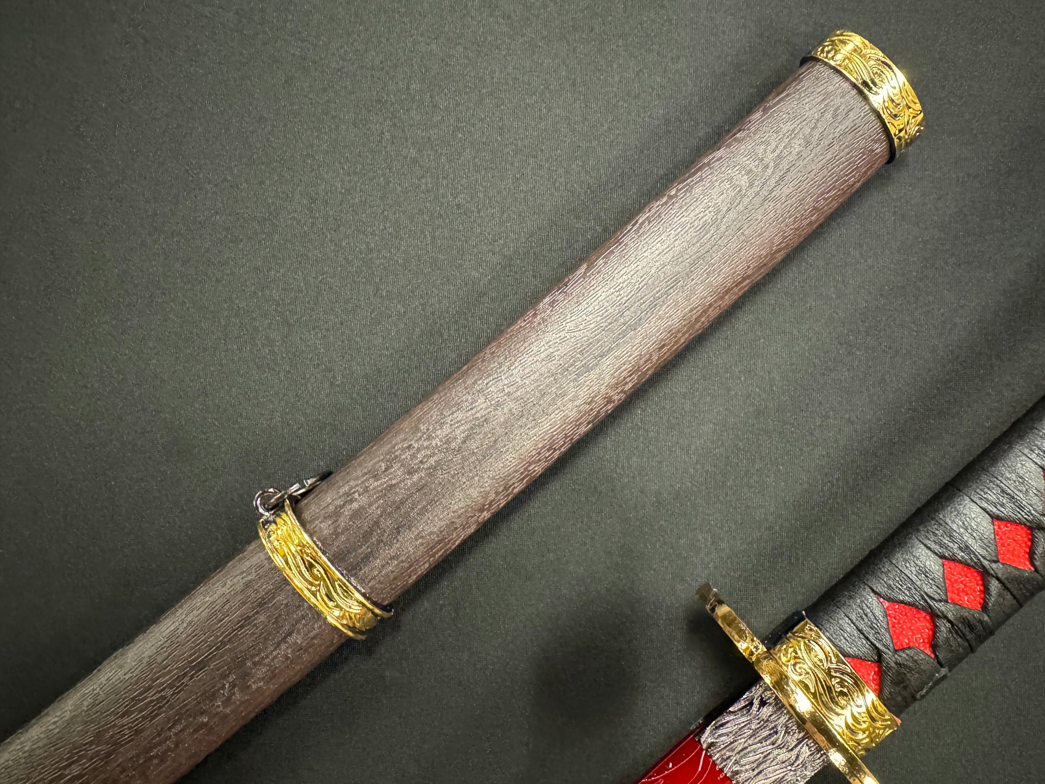 Dragonspring Elden Ring Rivers of Blood Katana 65Mn - 2 Versions
