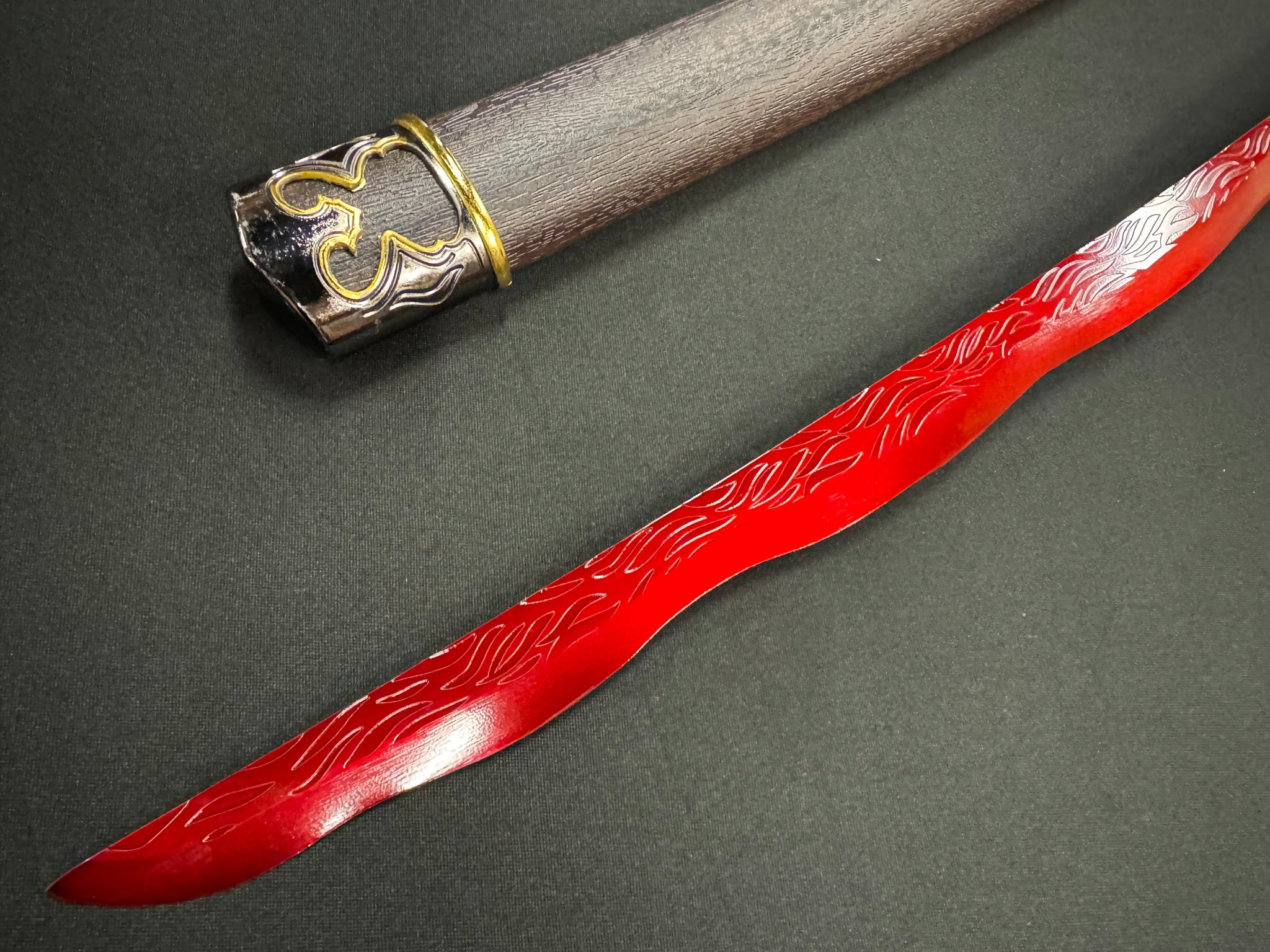 Dragonspring Elden Ring Rivers of Blood Katana 65Mn - 2 Versions