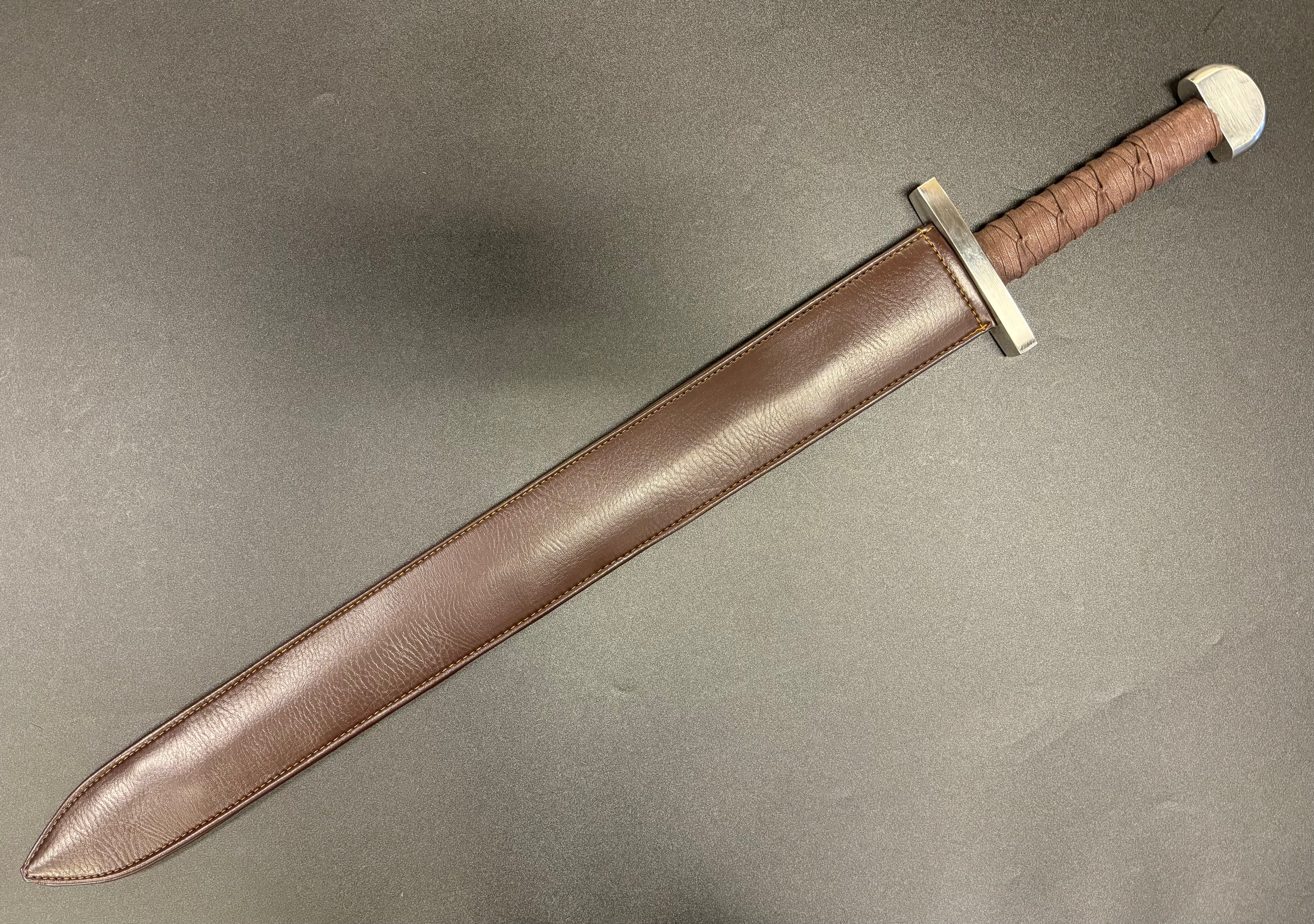 Legacy Steel Viking Sword Damascus 1095 Folded Steel