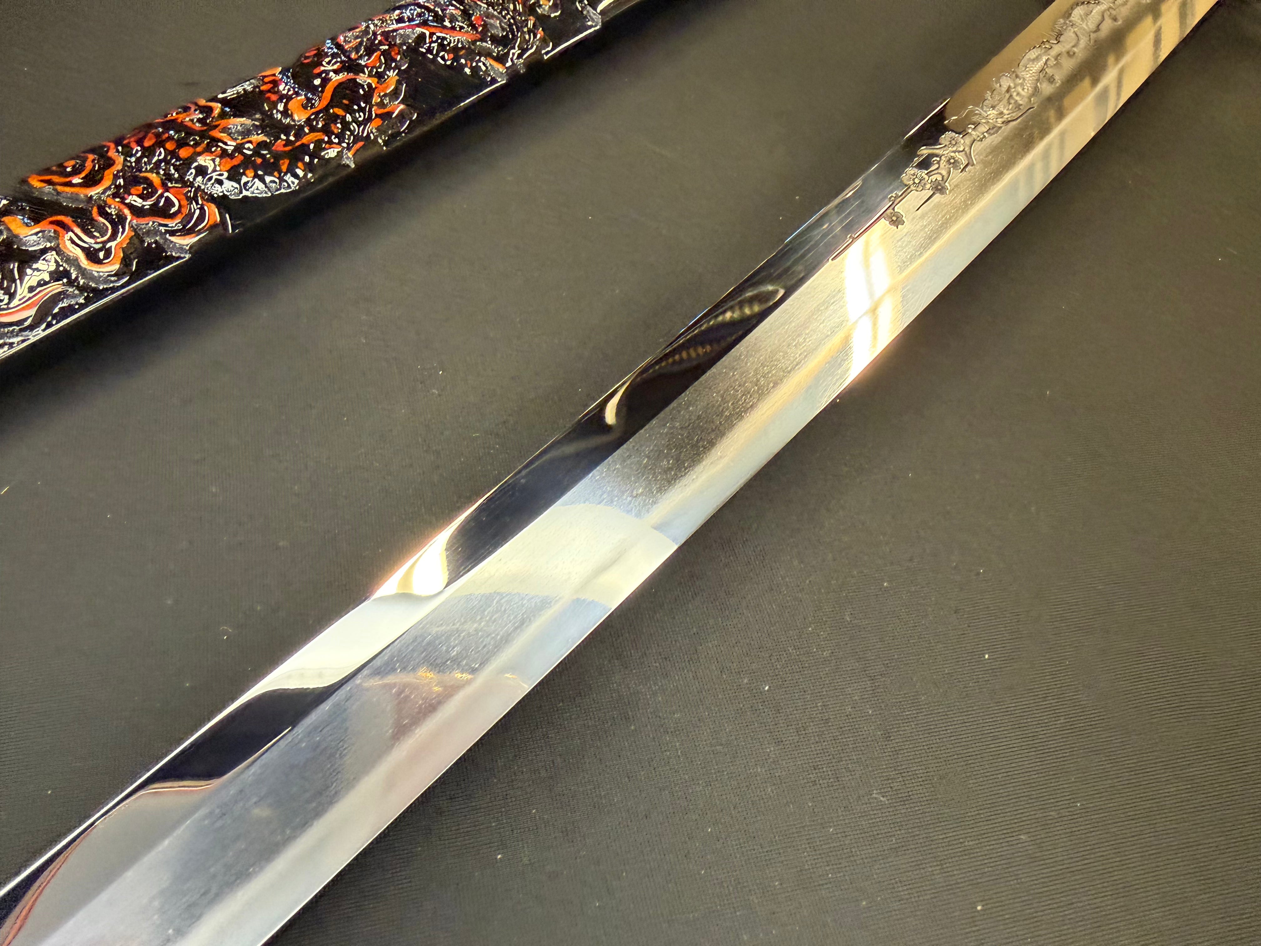 Phoenix Armory Katana - Bloodclaw Orishigane/Tamahagane Clay-Tempered Folded