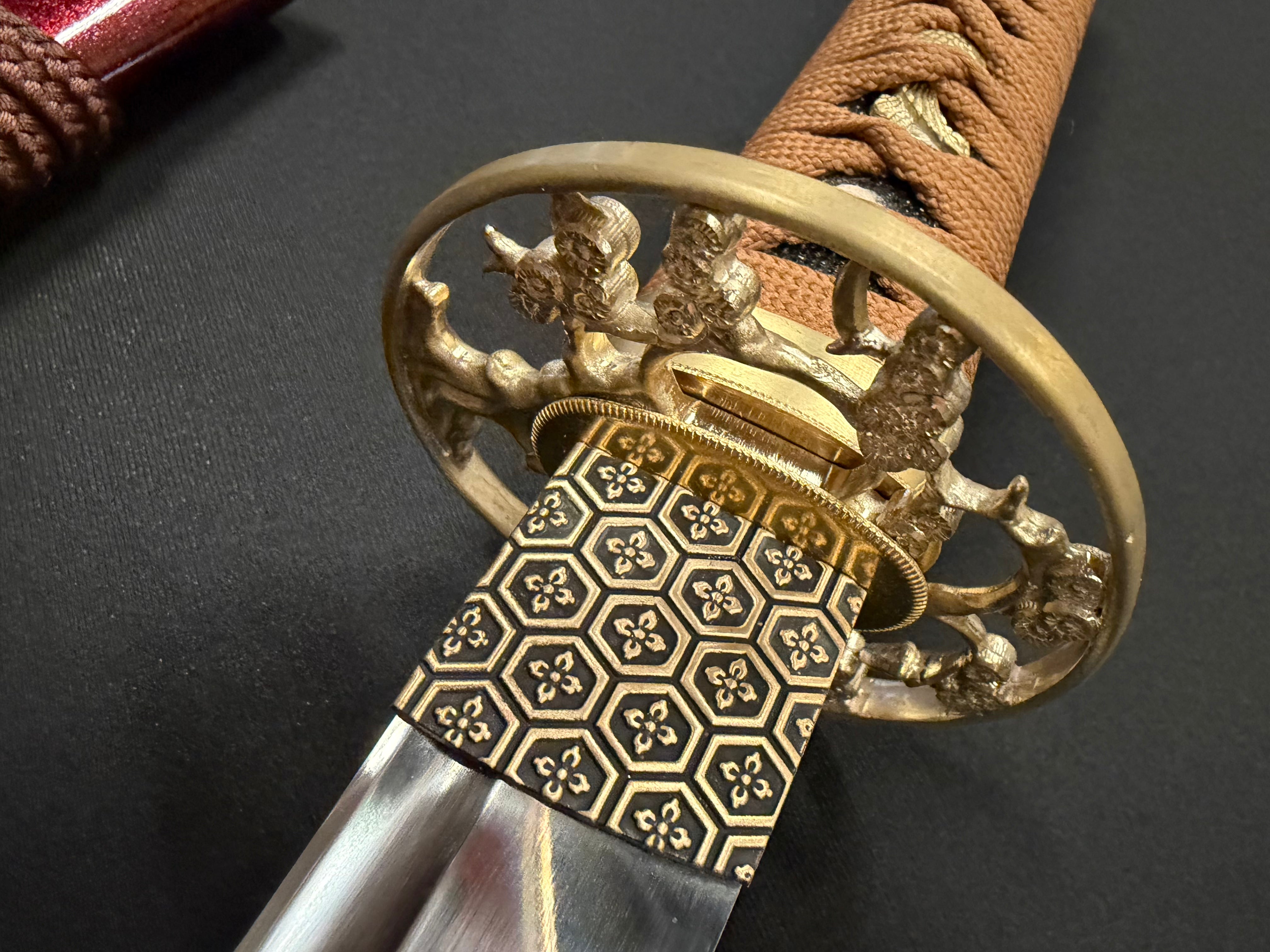 Phoenix Armory Katate-uchi Single Handed Sword - Bleeding Pine T10