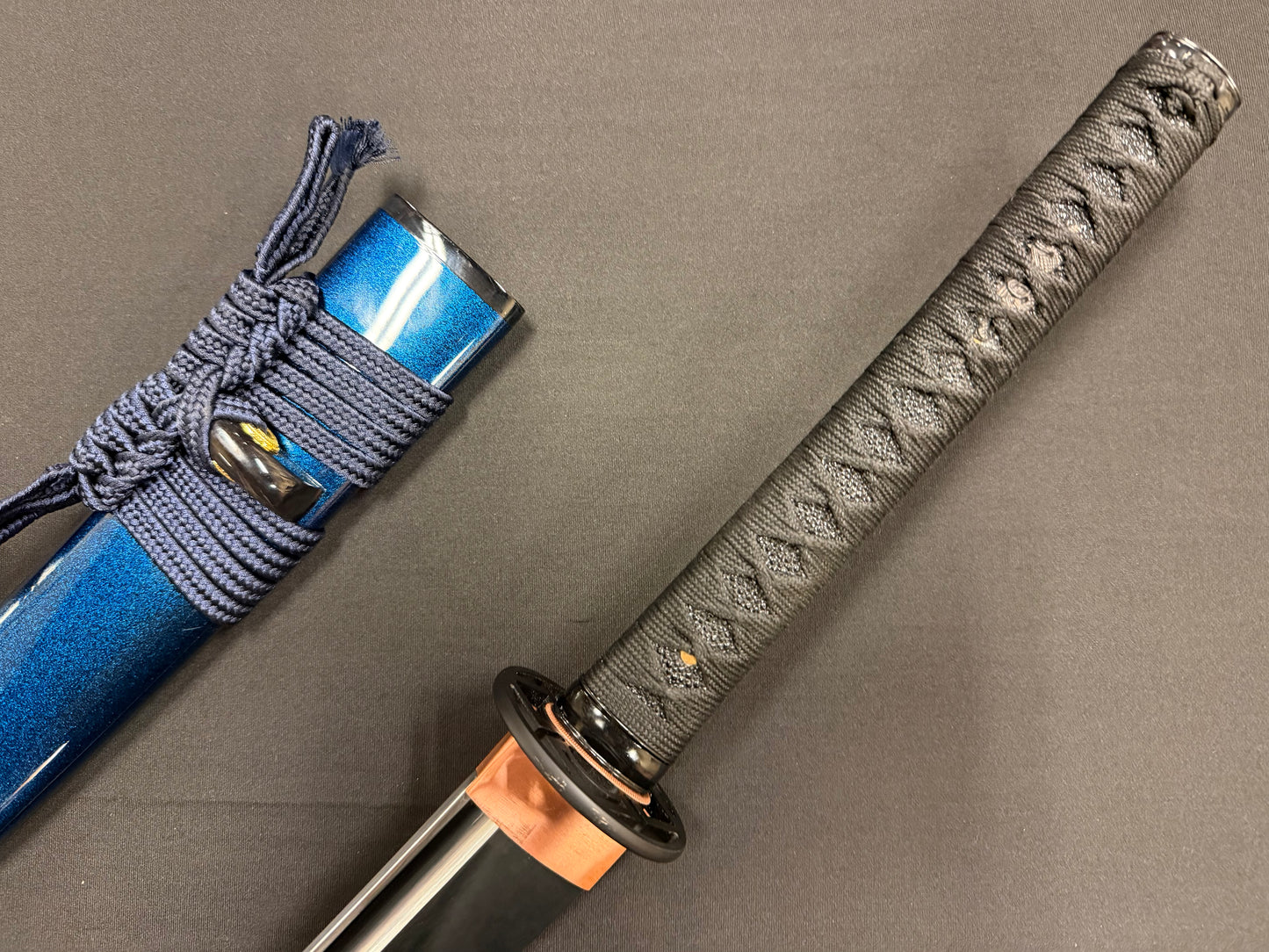 Legacy Steel O-Katana Titan Stout - Bo-hi, Choji Hamon, 1095 clay tempered