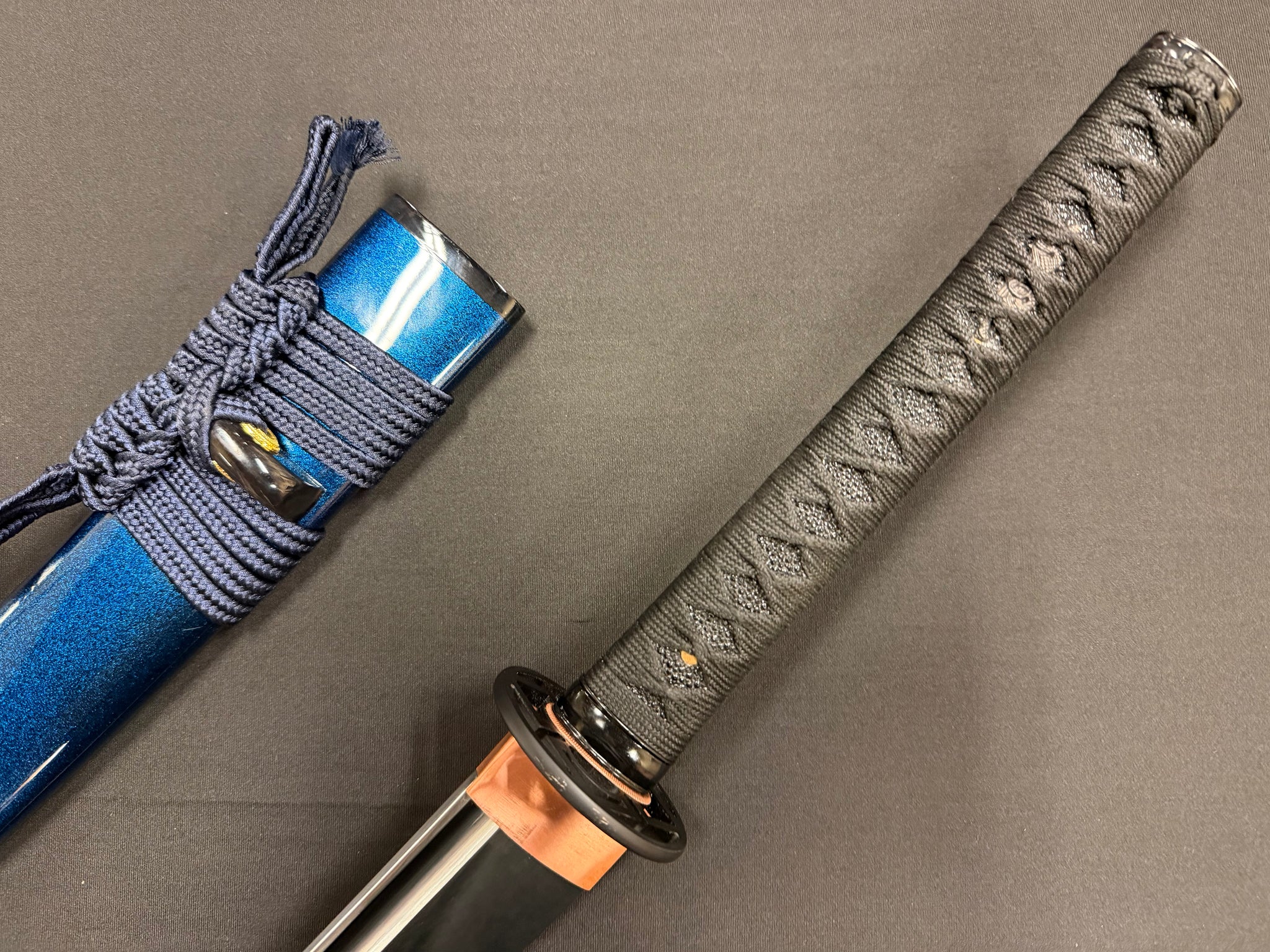 Legacy Steel O-Katana Titan Stout - Bo-hi, Choji Hamon, 1095 clay tempered